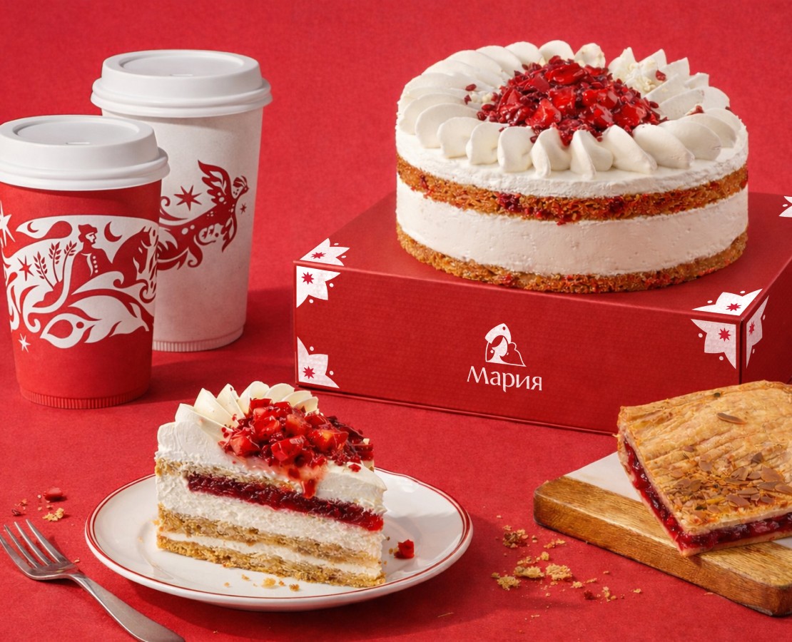 Кондитерская «Мария» — Айдентика бренда на Dprofile