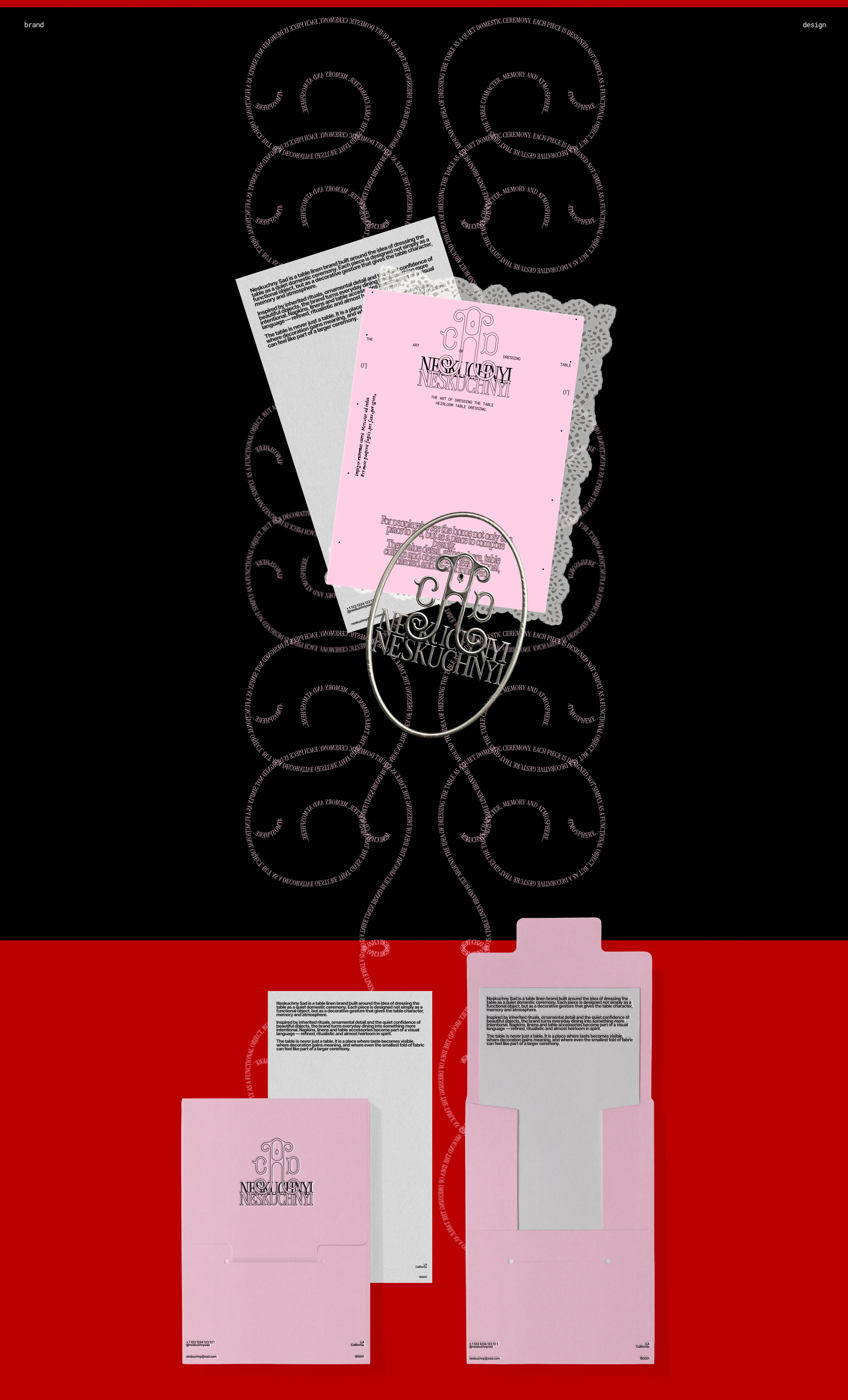 Neskuchny Sad — The Art of Dressing the Table — Изображение №5 — Брендинг на Dprofile