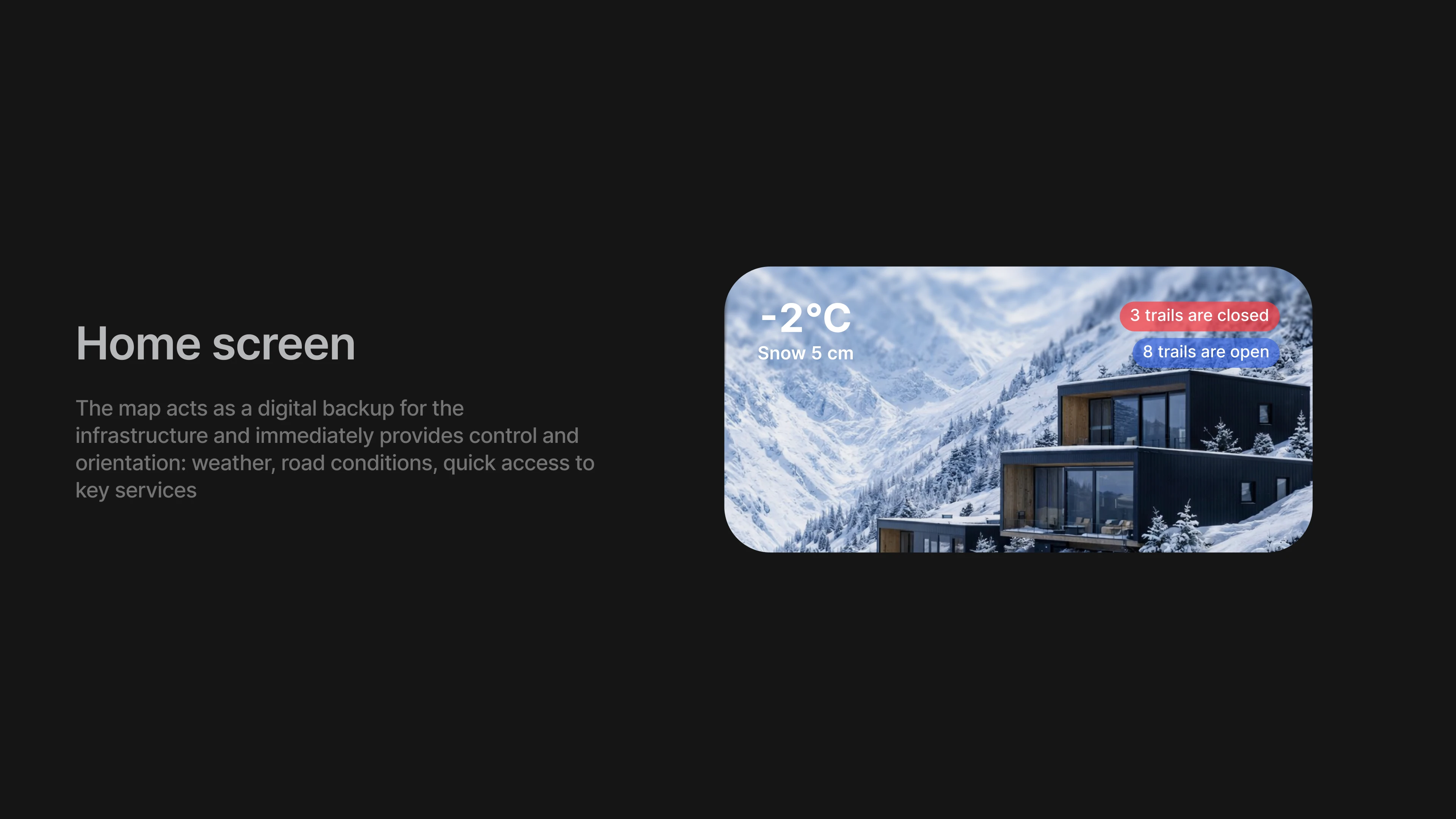 Tesla Ski Resort — Mobile App Concept — Изображение №2 — Интерфейсы на Dprofile