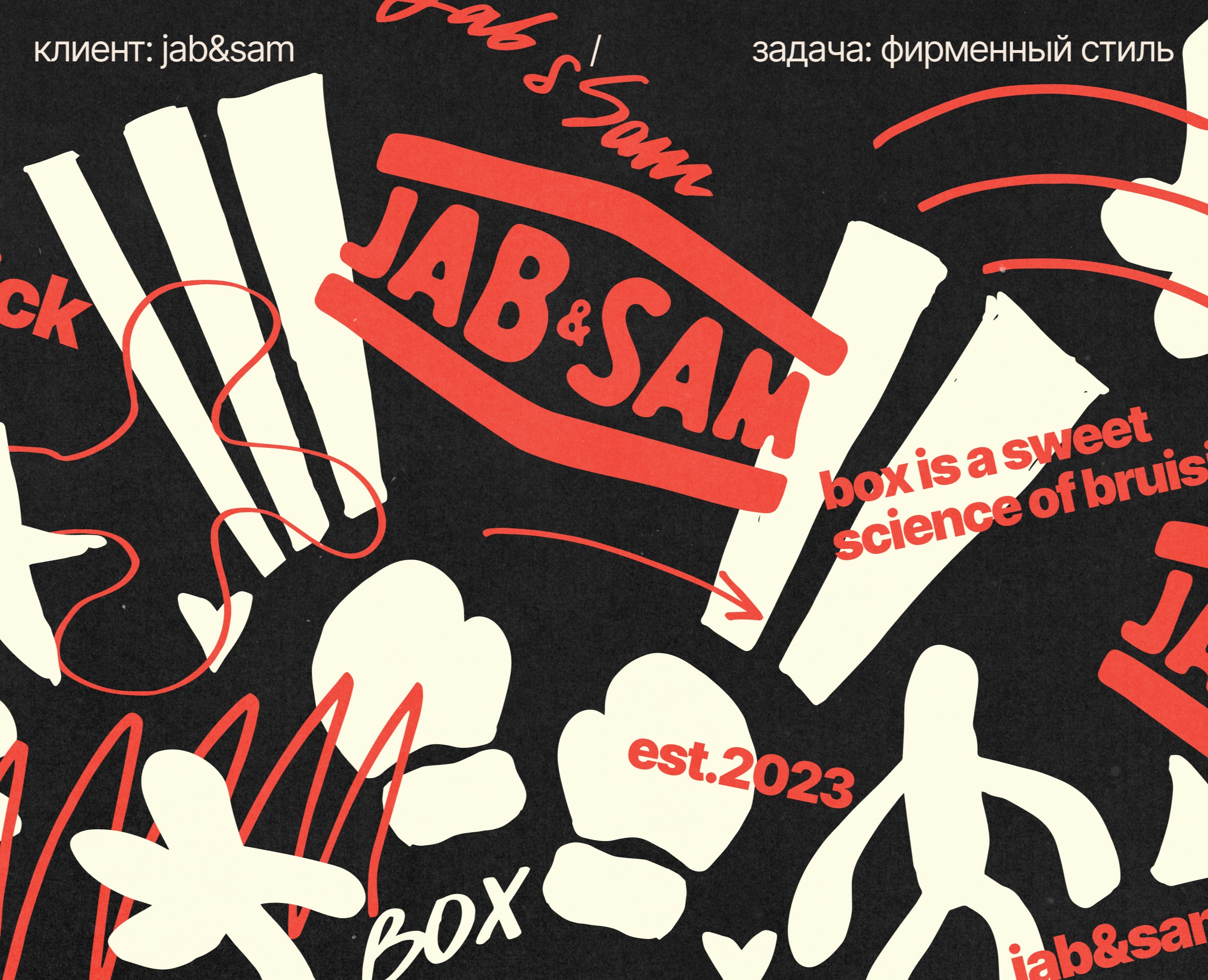 Фирменный стиль для бренда Jab&Sam на Dprofile