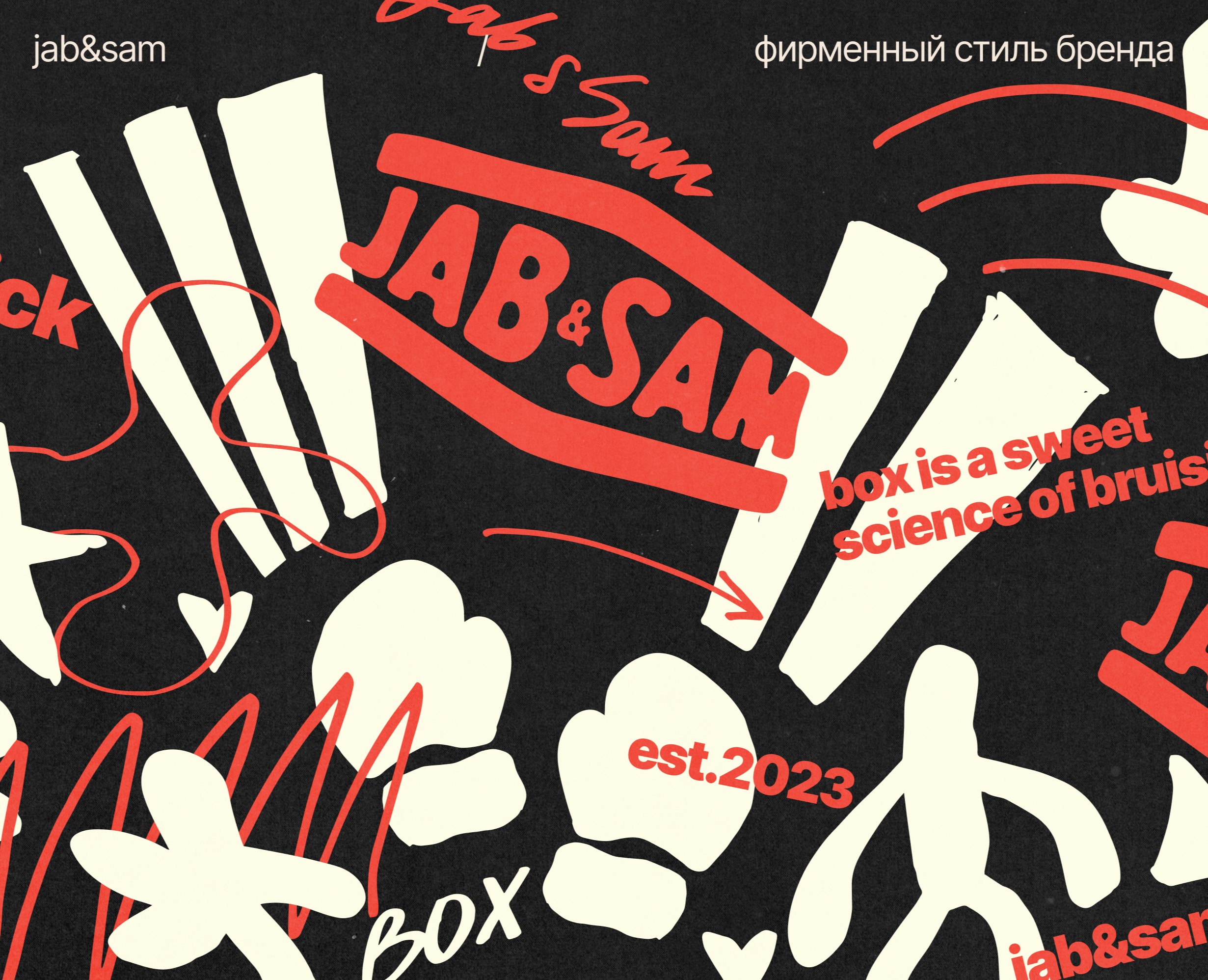 Фирменный стиль для бренда Jab&Sam на Dprofile