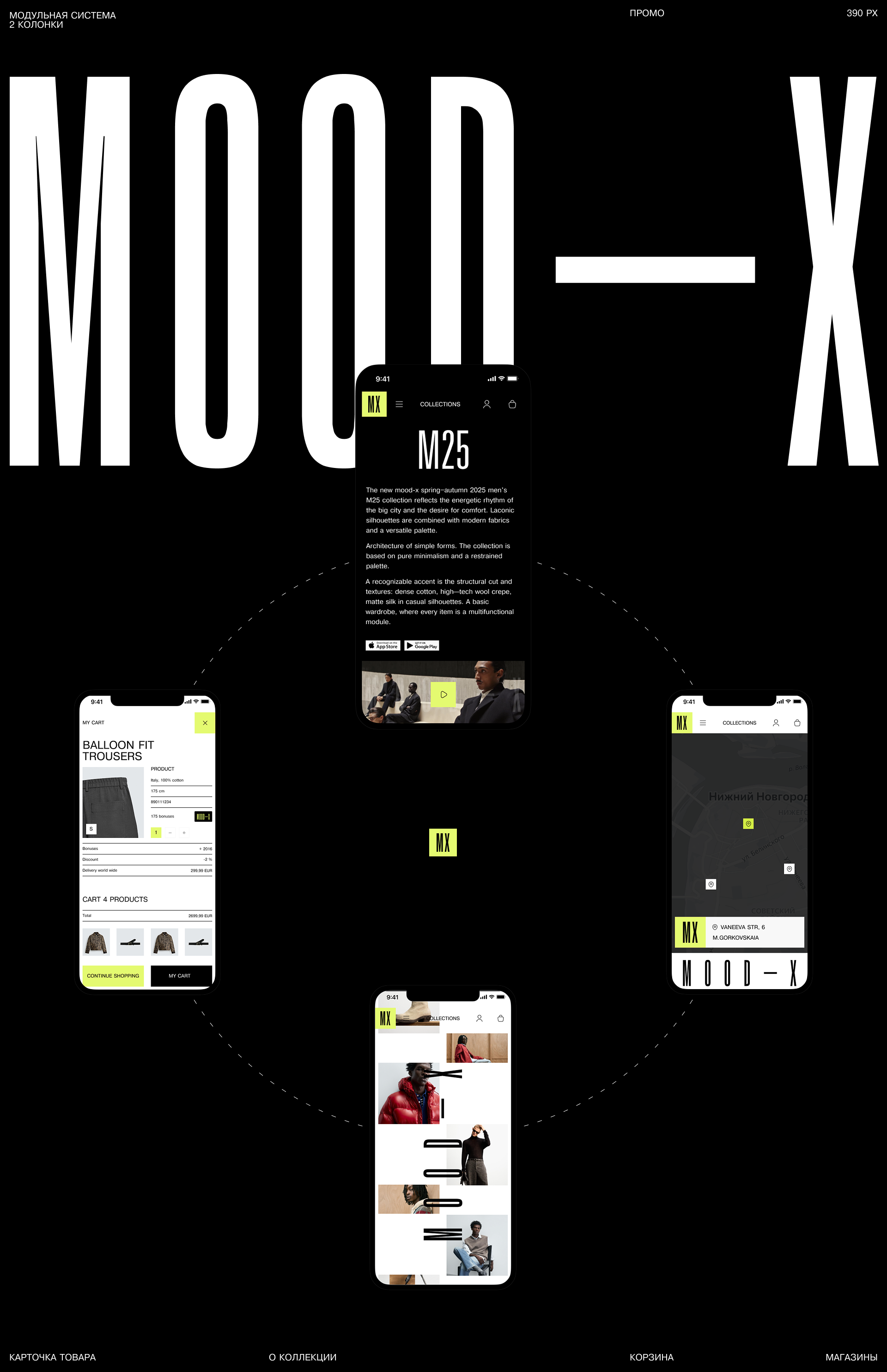 MOOD-X. Промо. Сервис. Приложение. — Изображение №11 — Интерфейсы, Нейро на Dprofile