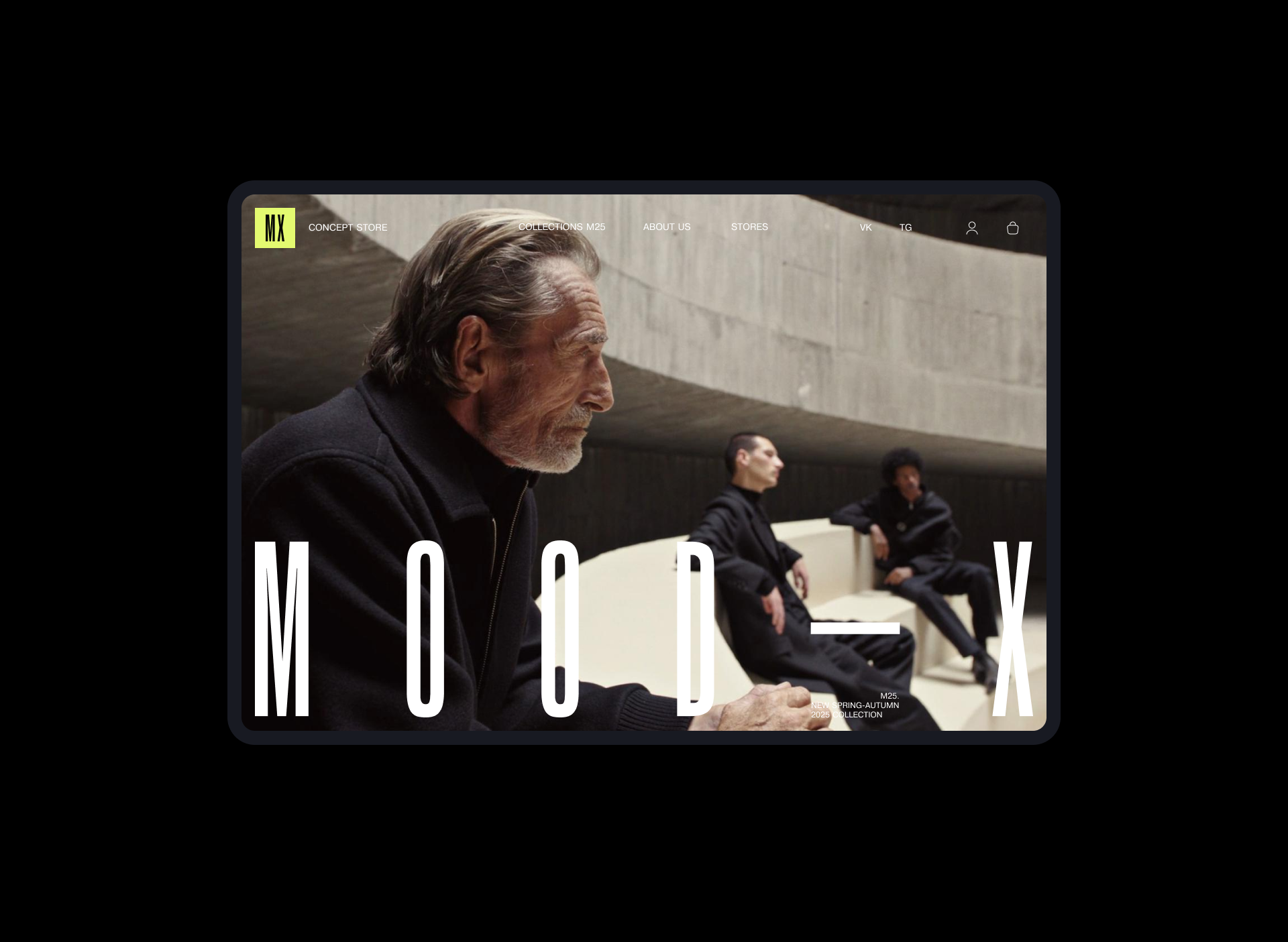 MOOD-X. Промо. Сервис. Приложение. — Изображение №2 — Интерфейсы, Нейро на Dprofile