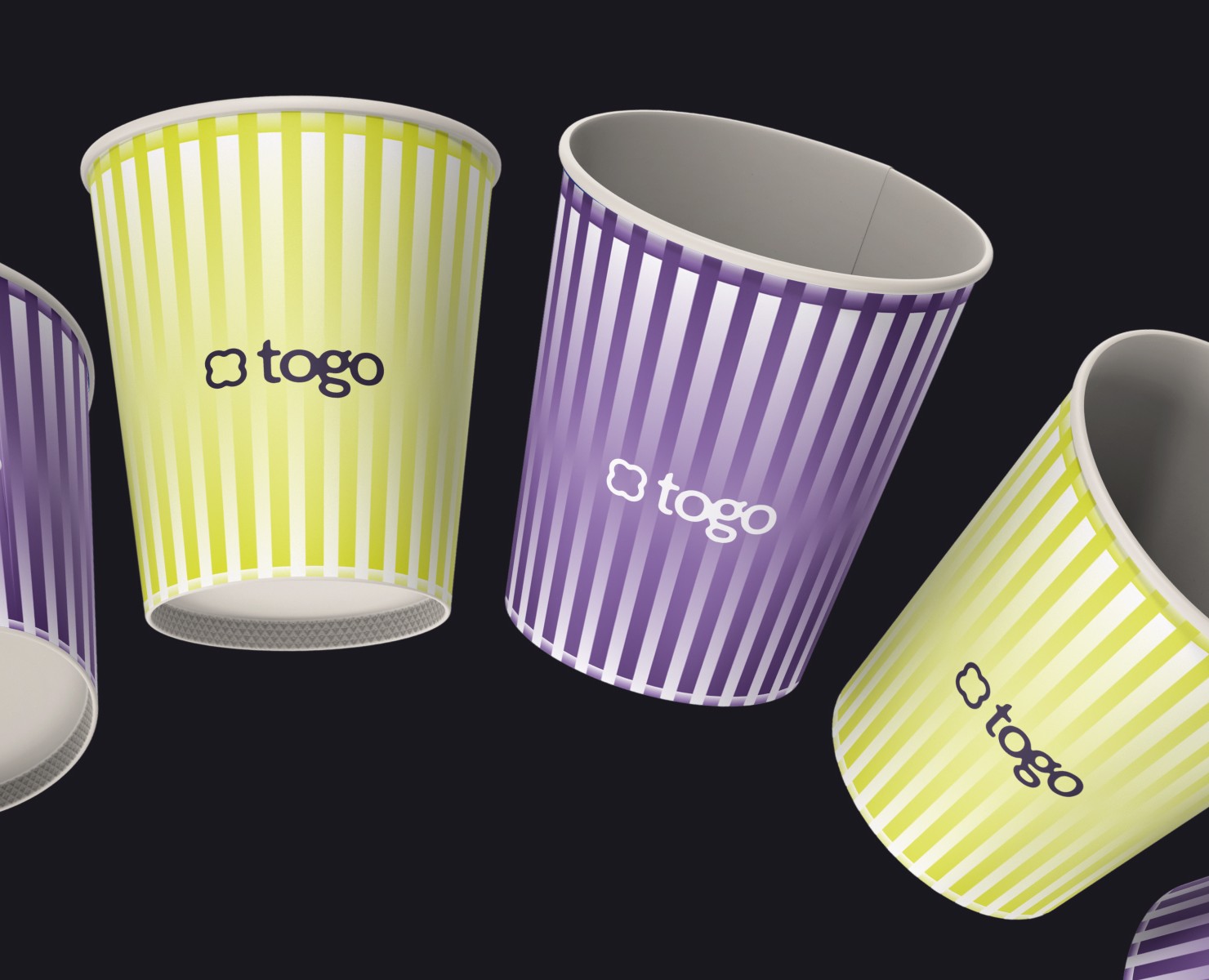 TOGO: брендинг бабл-ти кофейни на Dprofile