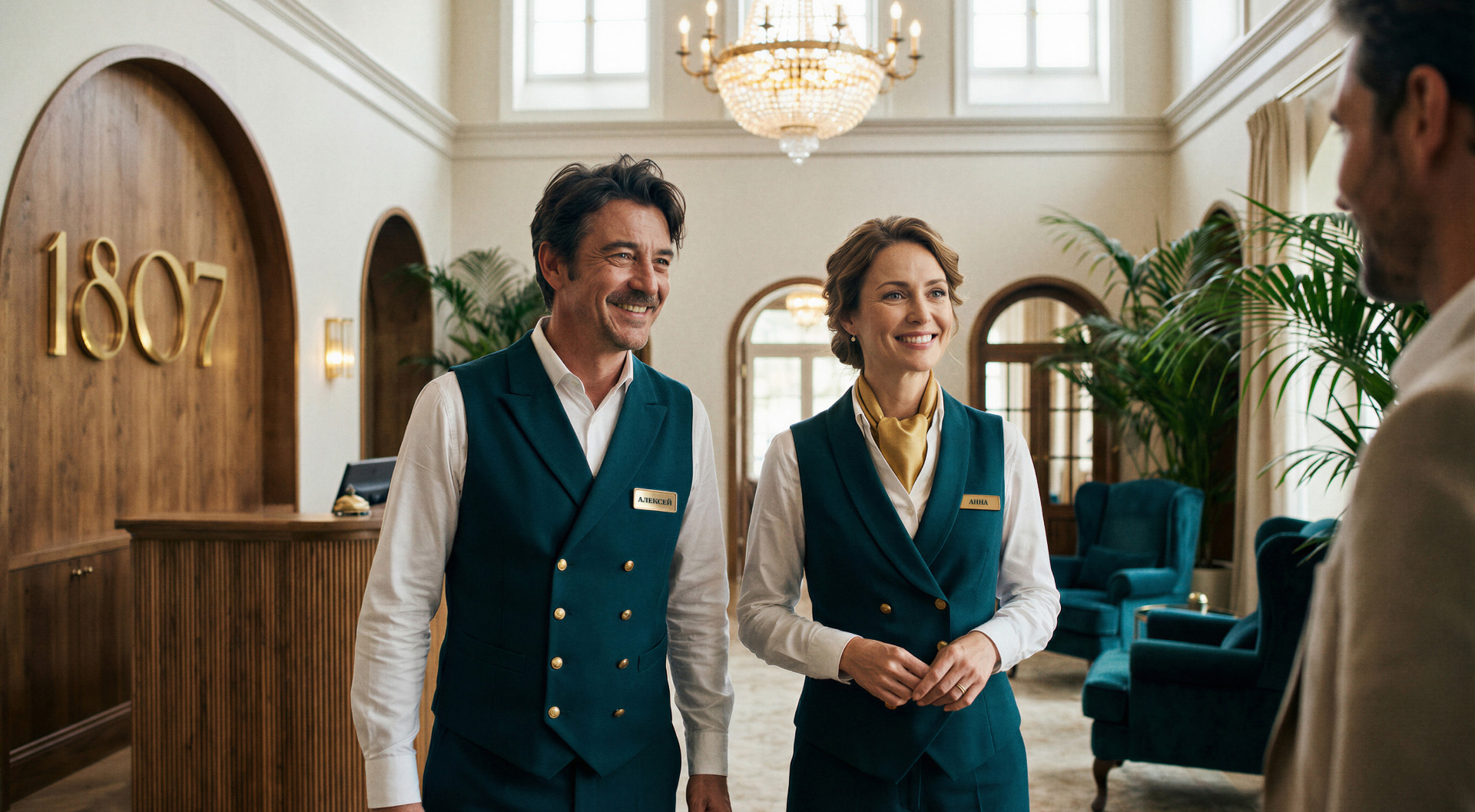 Отель 1807. Айдентика — Изображение №2 — Брендинг, Графика на Dprofile