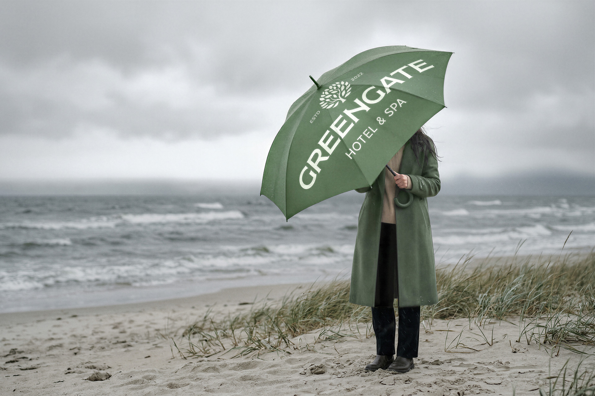 GreenGate Hotel & Spa. Айдентика — Изображение №1 — Брендинг, Графика на Dprofile