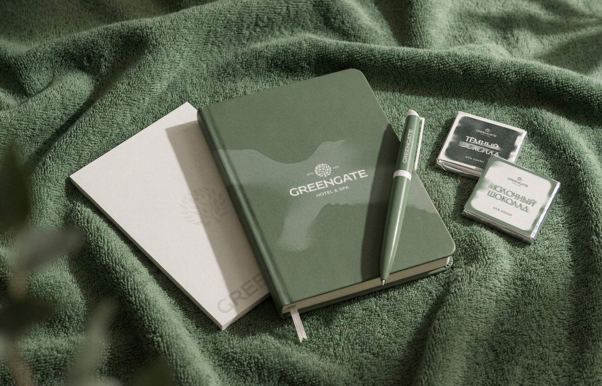 GreenGate Hotel & Spa. Айдентика — Изображение №28 — Брендинг, Графика на Dprofile