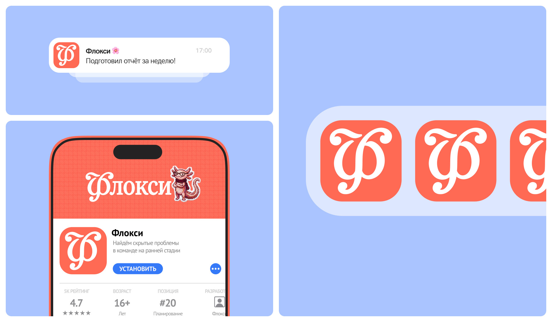Флокси. Брендинг — Изображение №5 — Брендинг, Графика на Dprofile