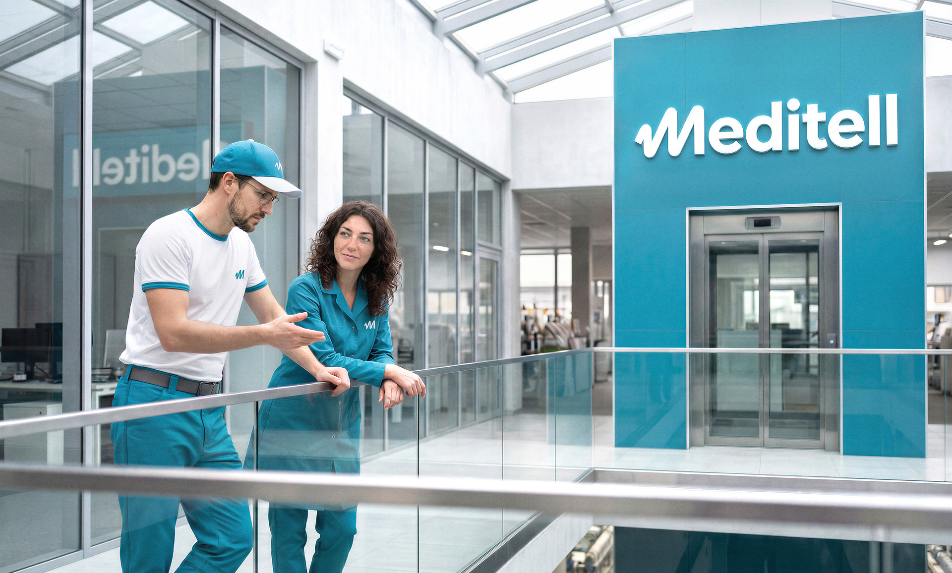 Meditell Group. Айдентика — Изображение №1 — Брендинг на Dprofile