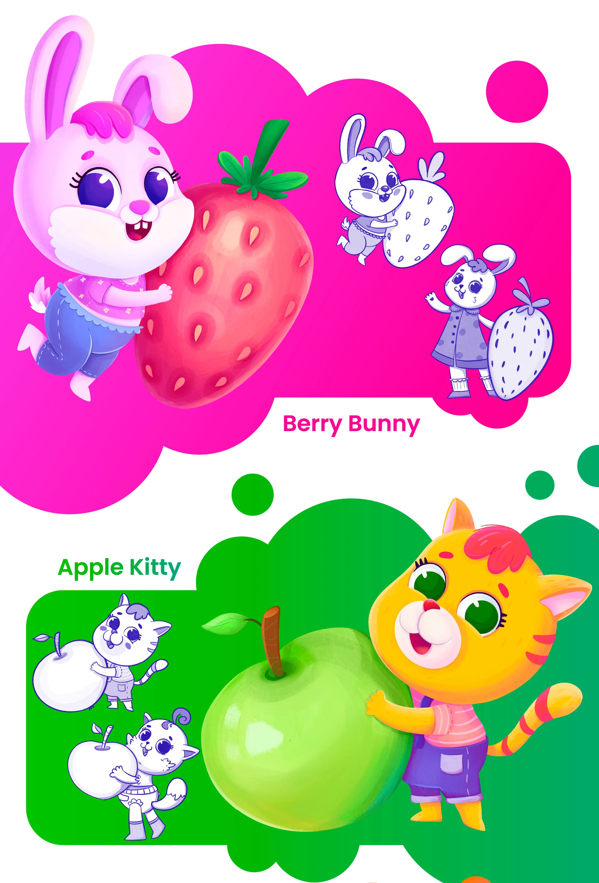 Children's Snack Packaging & Character Design — Изображение №3 — Иллюстрация, Промдизайн на Dprofile