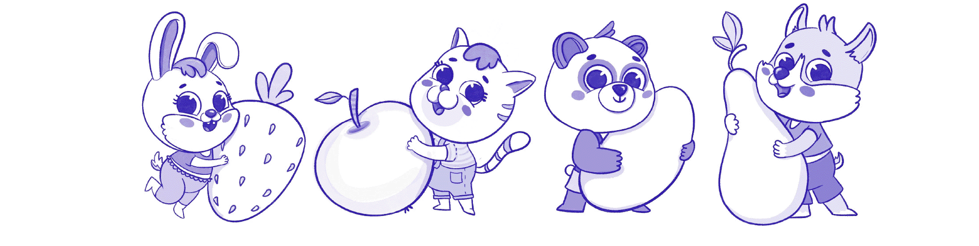 Children's Snack Packaging & Character Design — Изображение №2 — Иллюстрация, Промдизайн на Dprofile