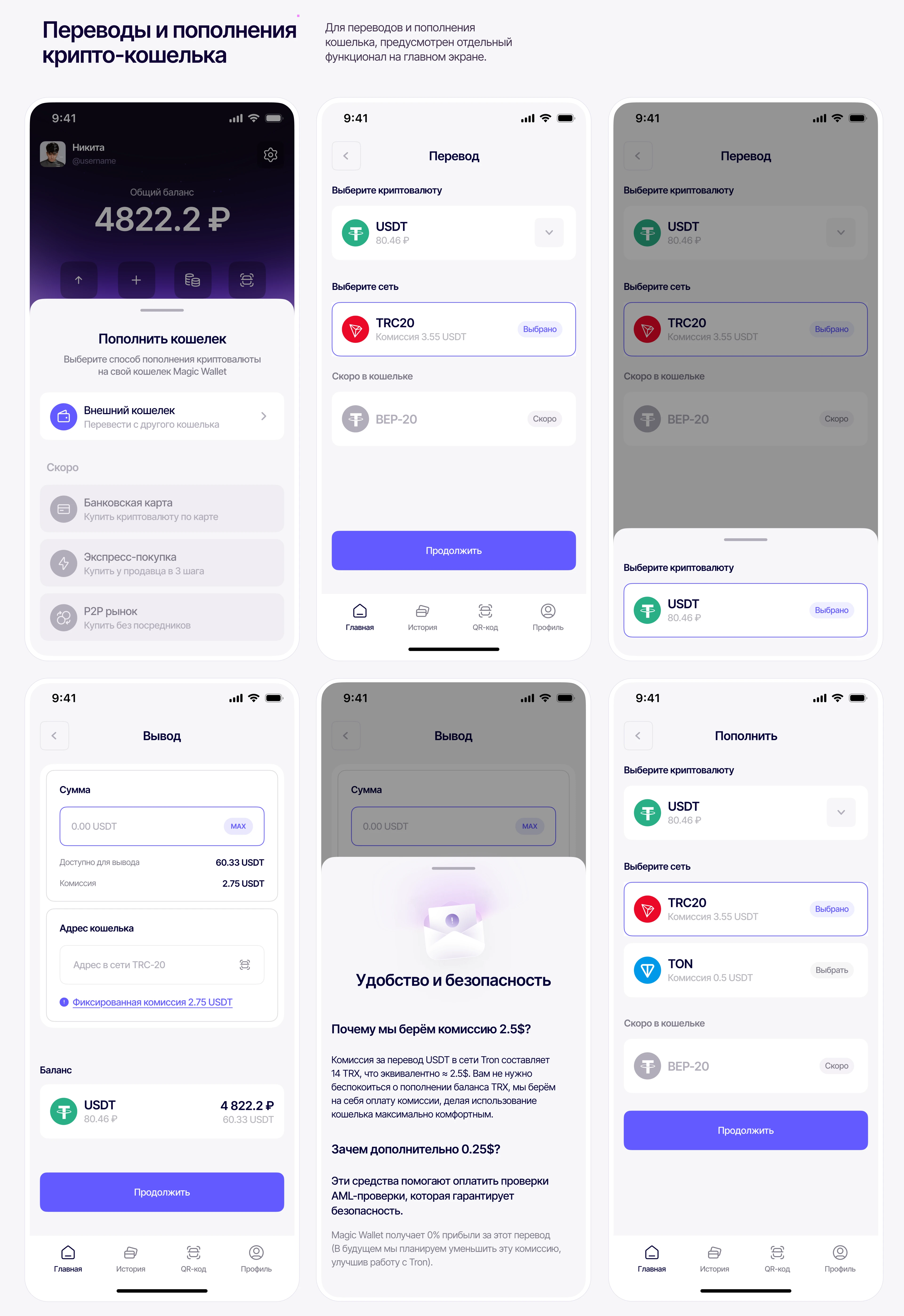 Magic Wallet — Mobile App & Web — Изображение №15 — Интерфейсы на Dprofile
