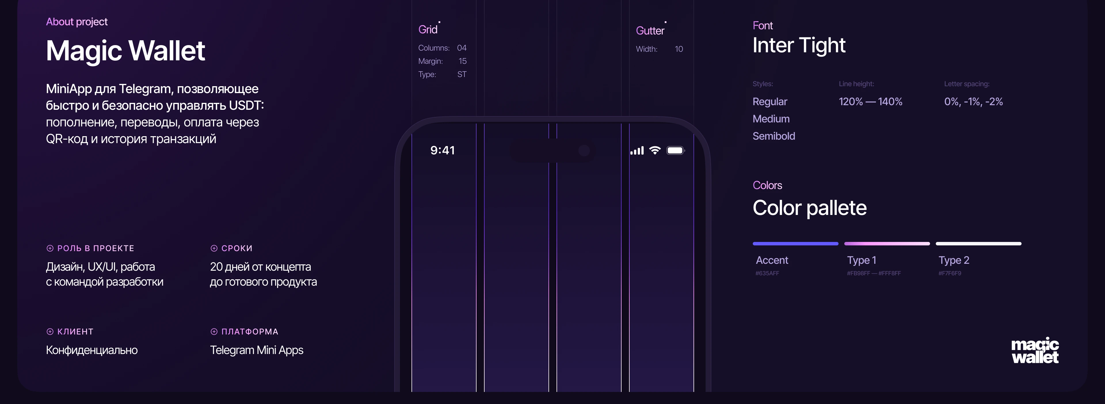 Magic Wallet — Mobile App & Web — Изображение №1 — Интерфейсы на Dprofile