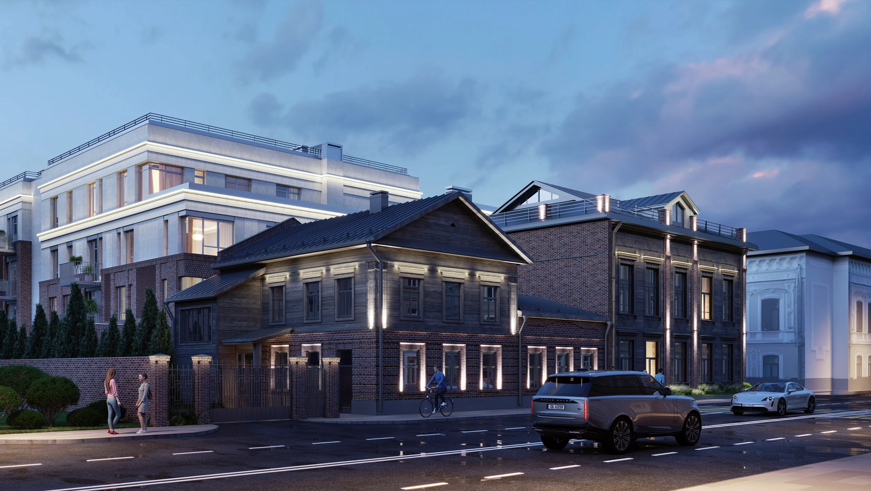 3D-визуализация жилого комплекса на Бутлерова 18 — Изображение №11 — 3D на Dprofile