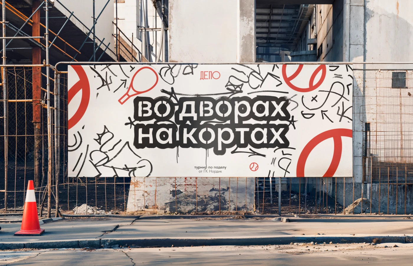 Фестиваль по падел-теннису «Во дворах на кортах» — Изображение №14 — Брендинг, Графика на Dprofile
