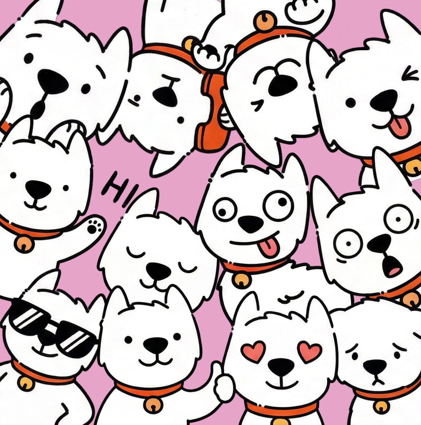 Воспитанный хвост — брендинг социального проекта — Изображение №16 — Брендинг, Иллюстрация на Dprofile