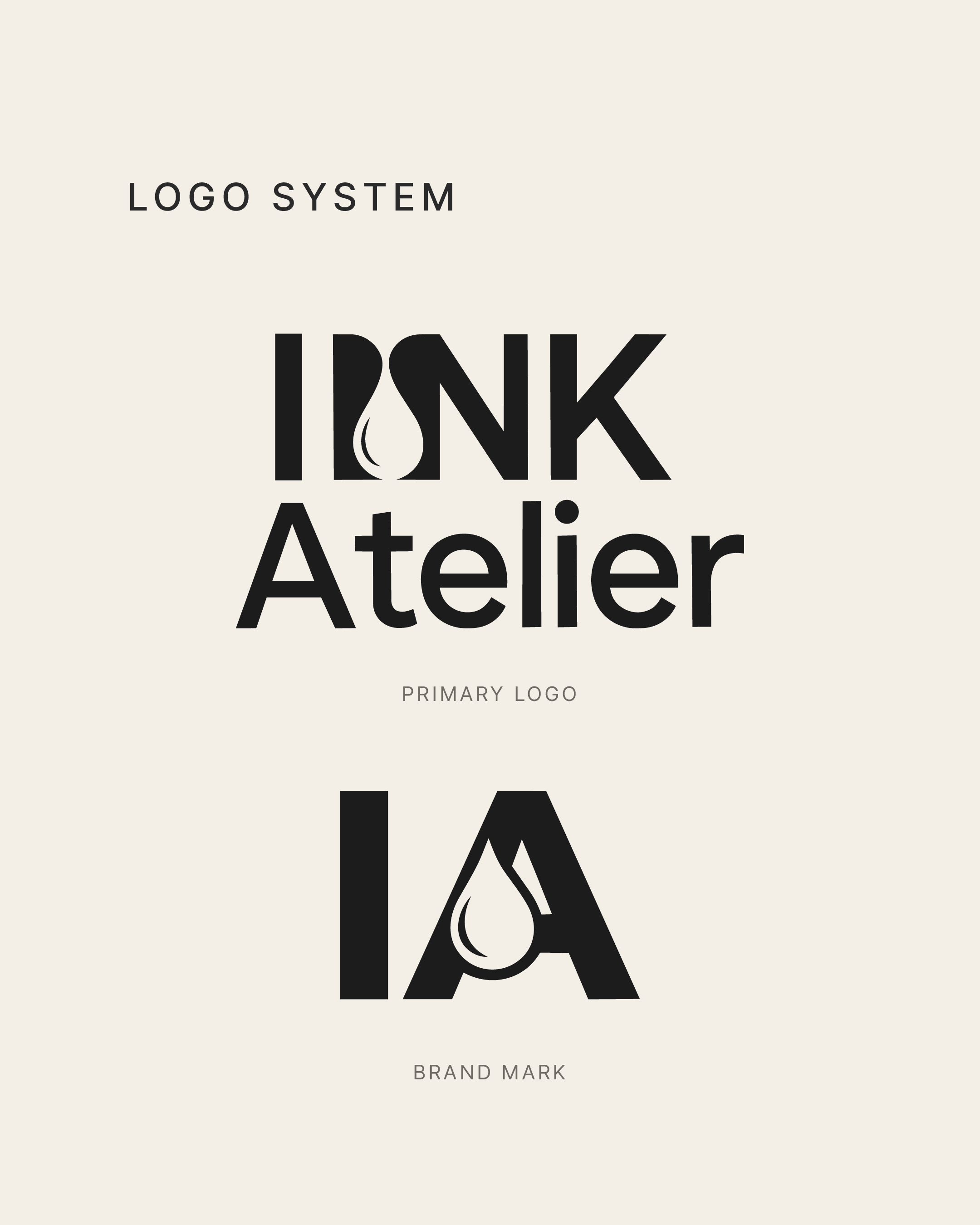 INK Atelier — Изображение №4 — Брендинг на Dprofile