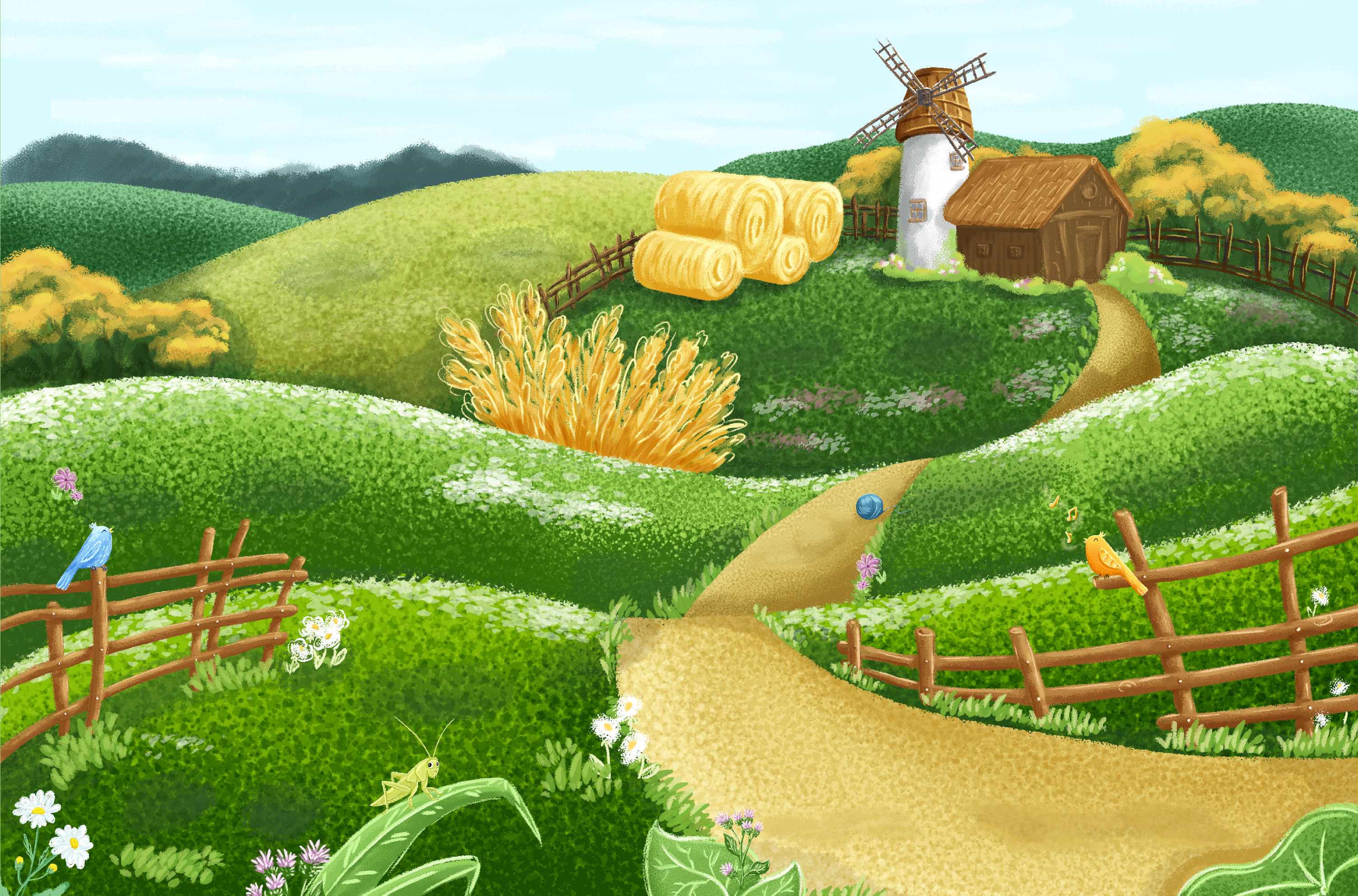 Интерактивная книга для детей с наклейками — Изображение №8 — Иллюстрация на Dprofile