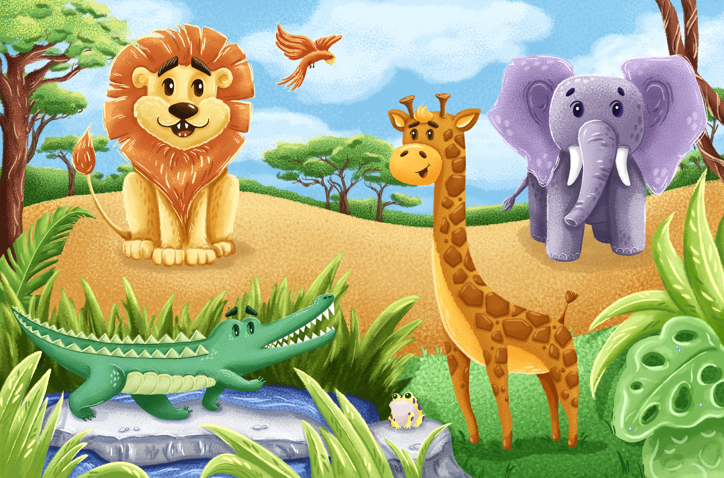 Интерактивная книга для детей с наклейками — Изображение №12 — Иллюстрация на Dprofile