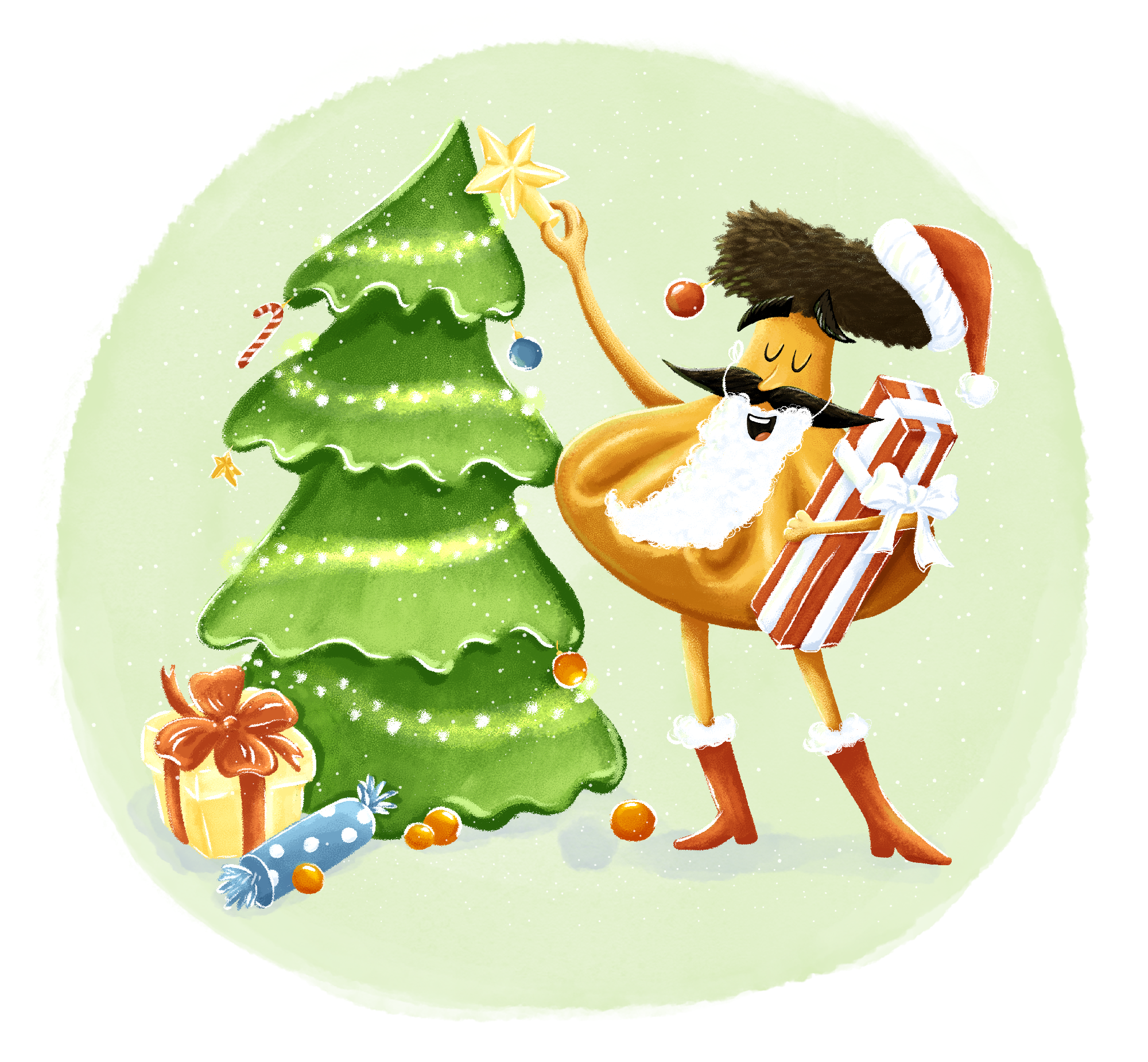 СУПРА | БРЕНД ПЕРСОНАЖ ДЛЯ ГРУЗИНСКОГО РЕСТОРАНА — Изображение №6 — Брендинг, Иллюстрация на Dprofile