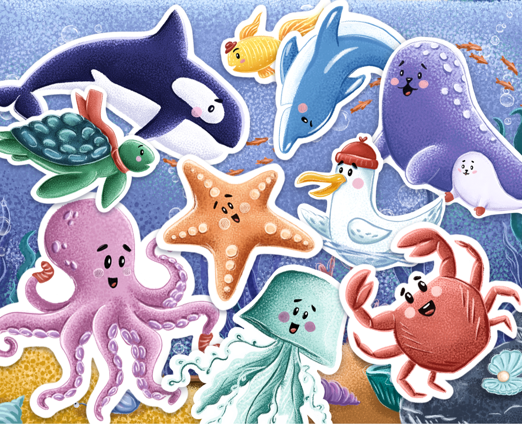 Интерактивная книга для детей с наклейками на Dprofile