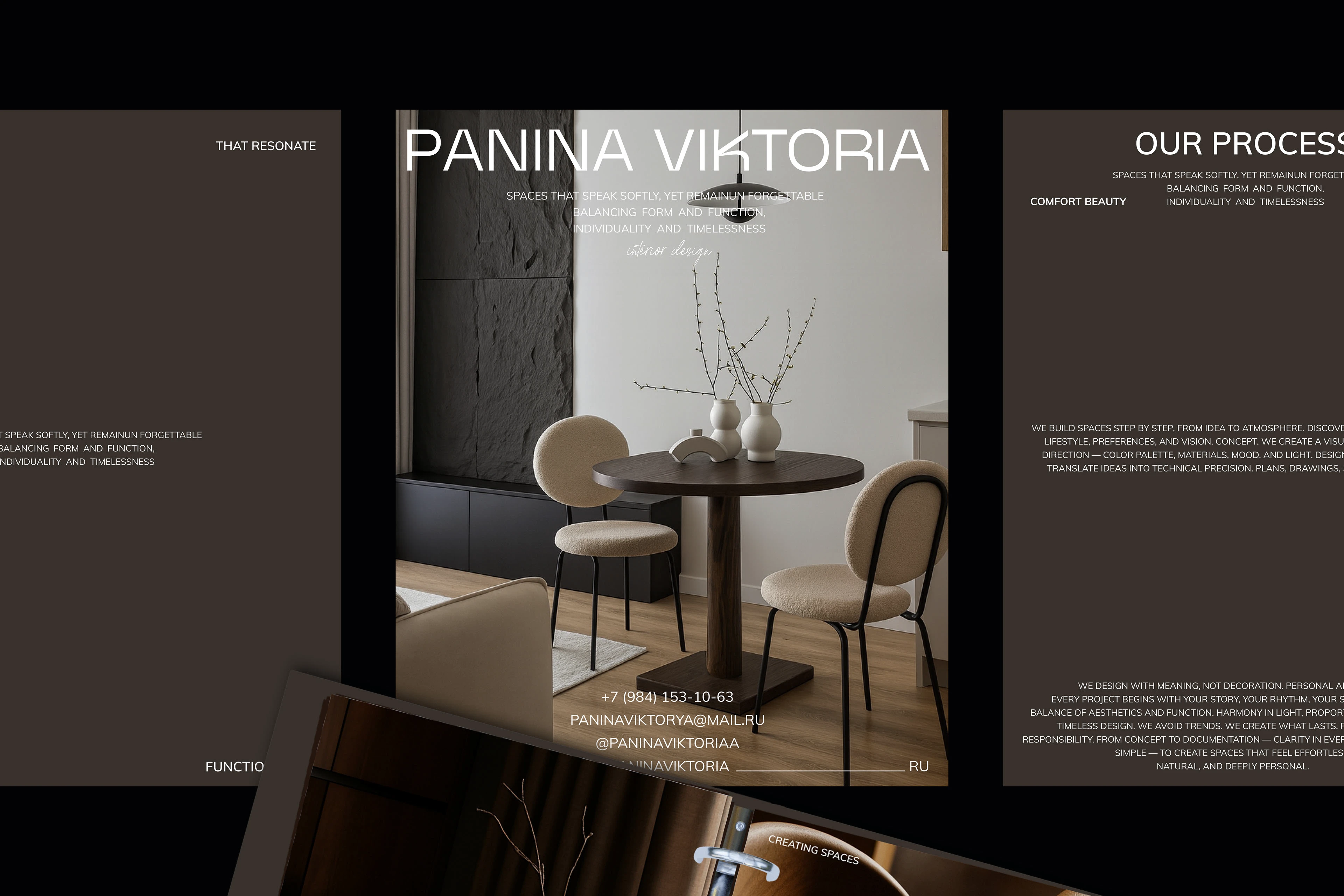 IDENTITY for an interior designer — Изображение №7 — Брендинг, Графика на Dprofile