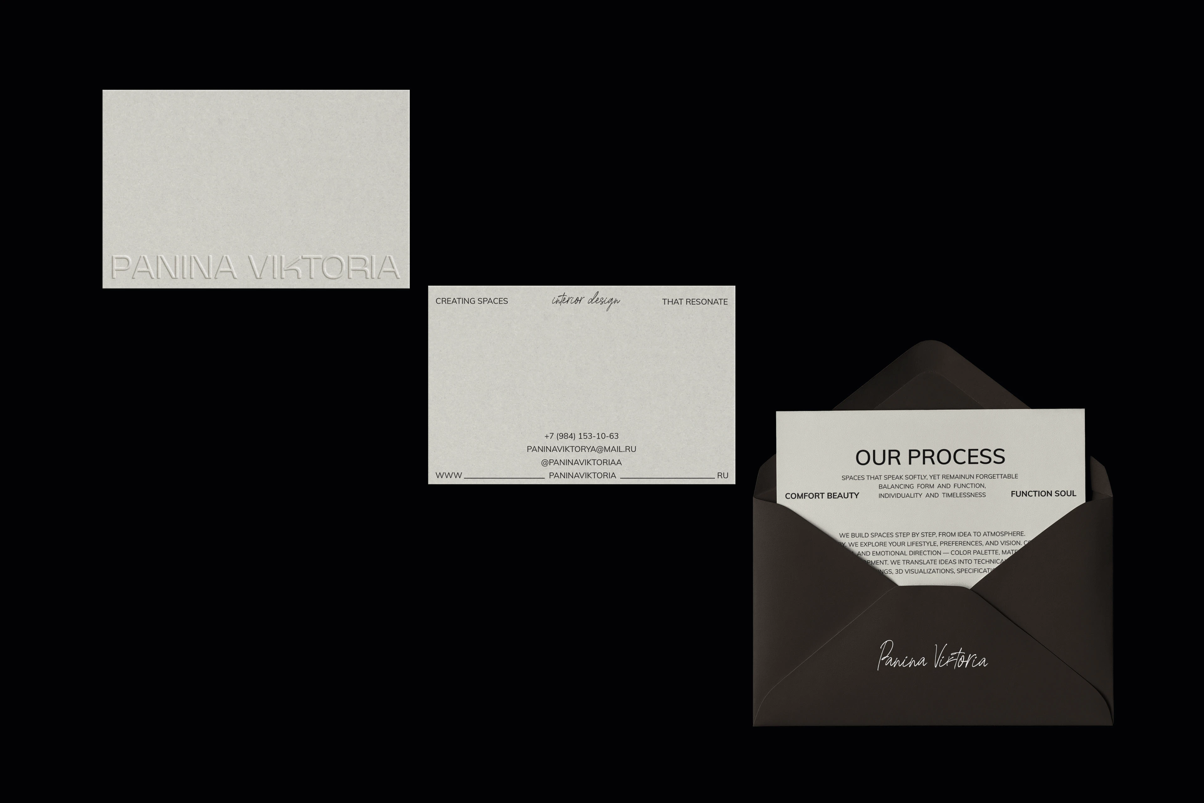 IDENTITY for an interior designer — Изображение №2 — Брендинг, Графика на Dprofile