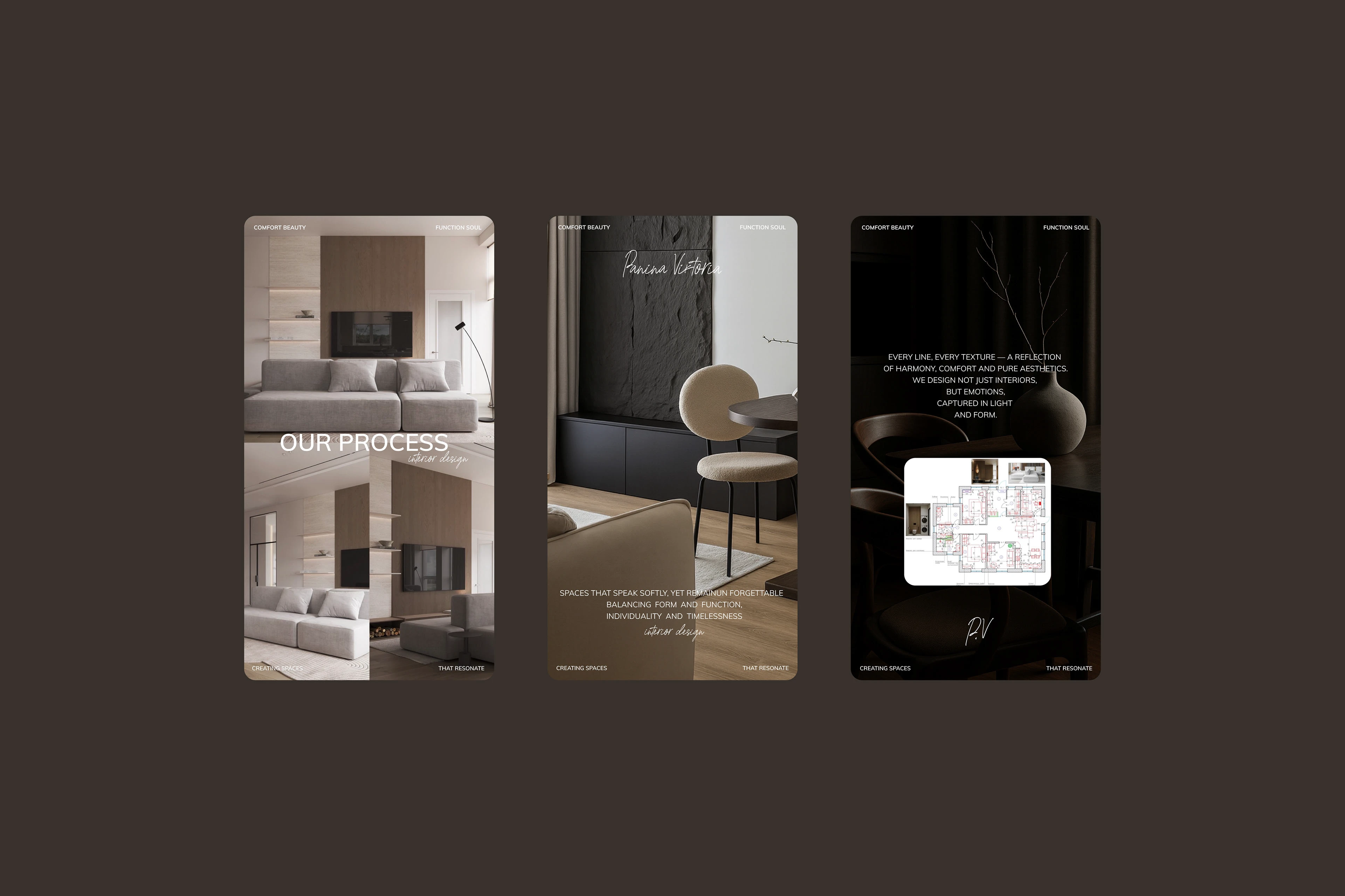 IDENTITY for an interior designer — Изображение №9 — Брендинг, Графика на Dprofile