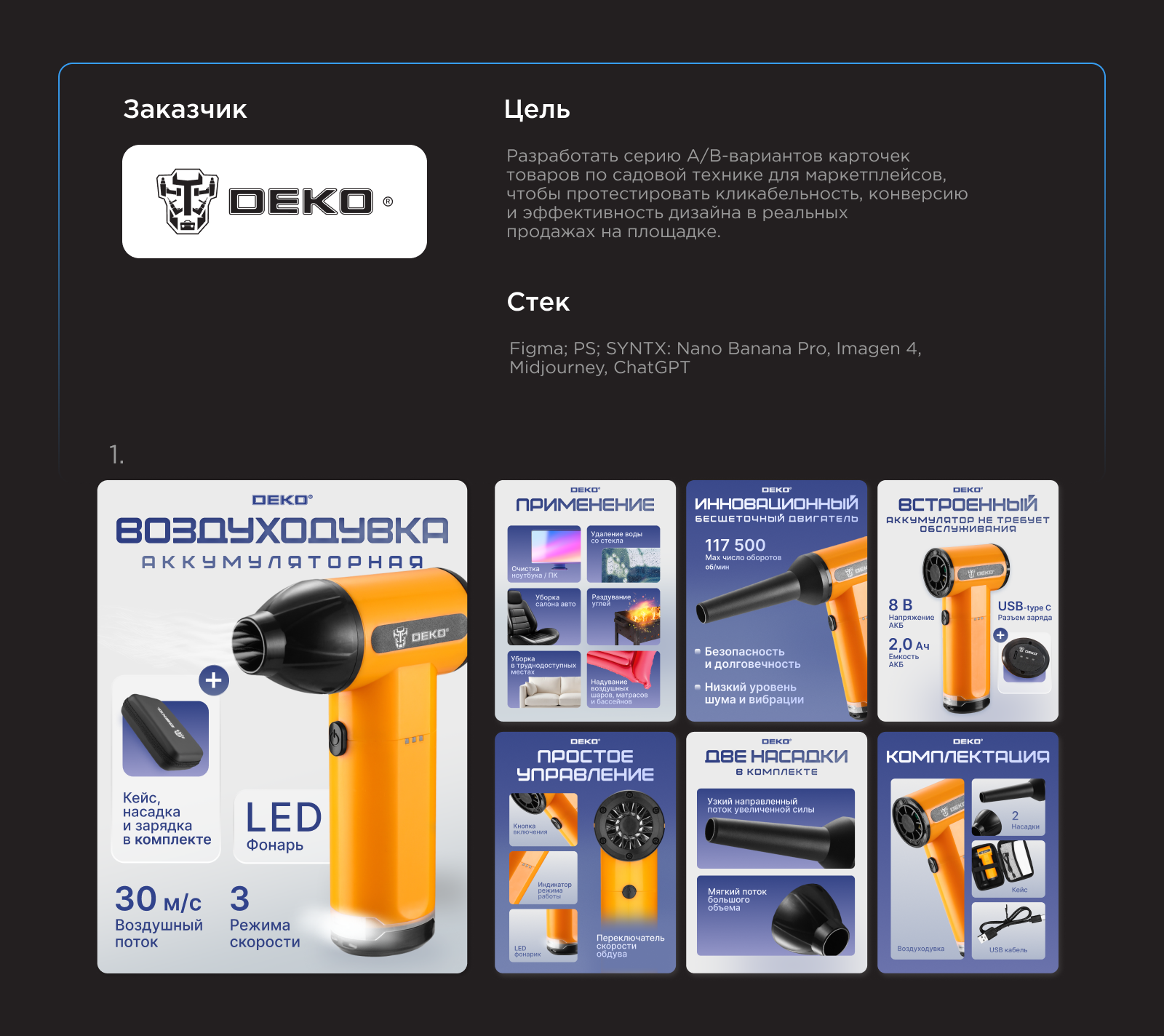 Инфографика для WB | Садовая техника — Изображение №2 — Графика, Маркетинг на Dprofile