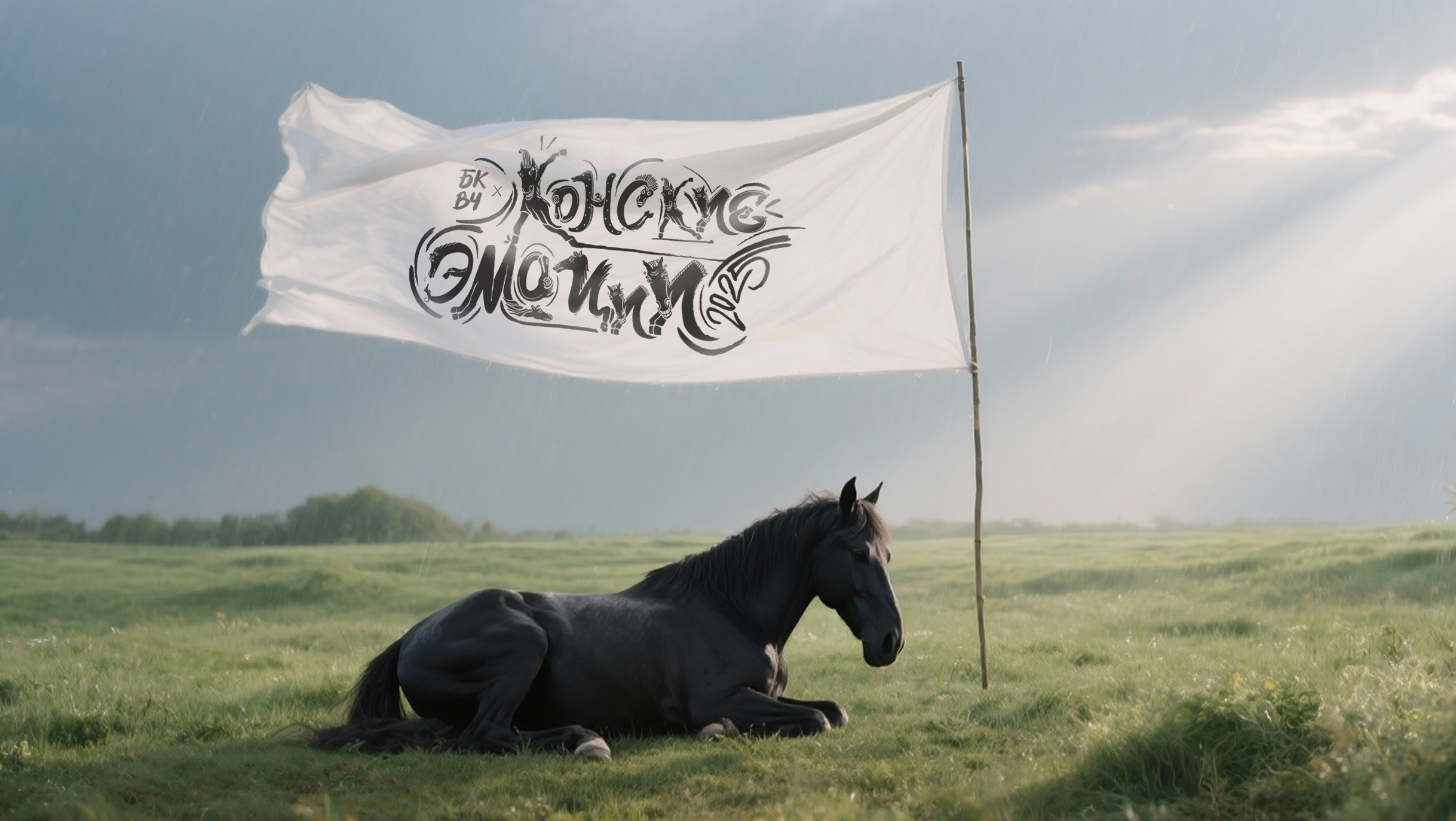 Конские эмоции в Буквальном челлендже'25 — Изображение №1 — Иллюстрация, Графика на Dprofile