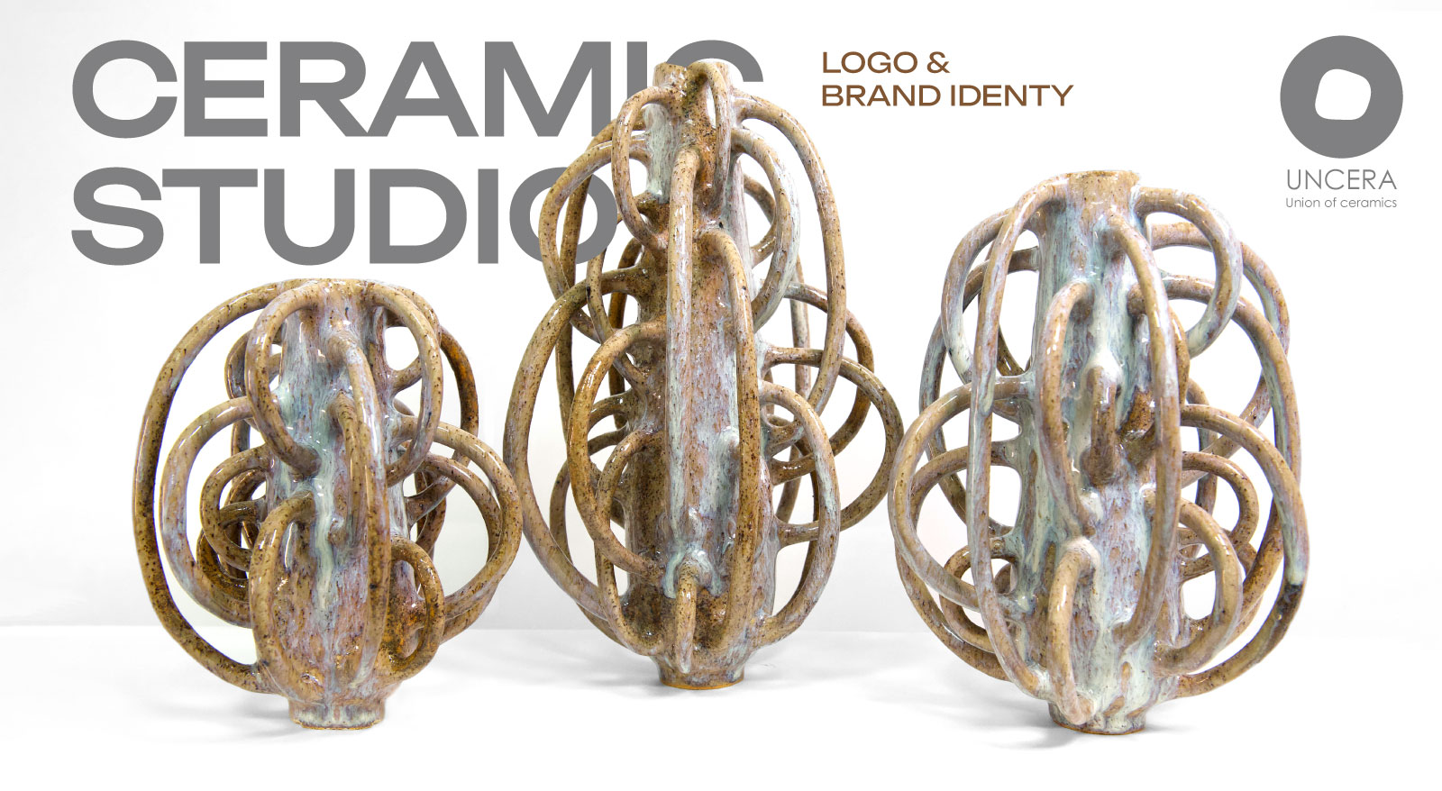 UNCERA—ceramic design studio/ айдентика студии керамики — Изображение №1 — Брендинг на Dprofile