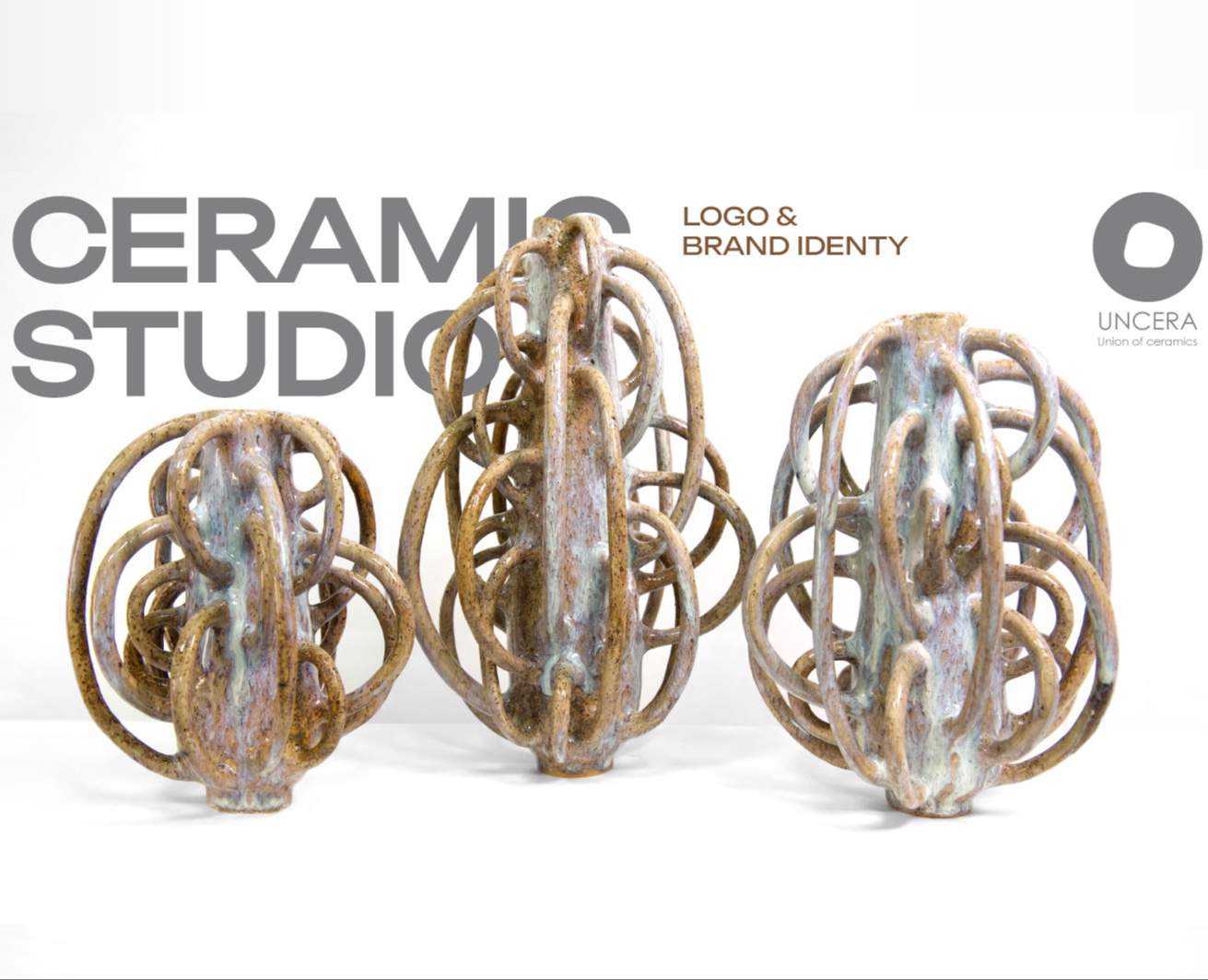 UNCERA—ceramic design studio/ айдентика студии керамики на Dprofile