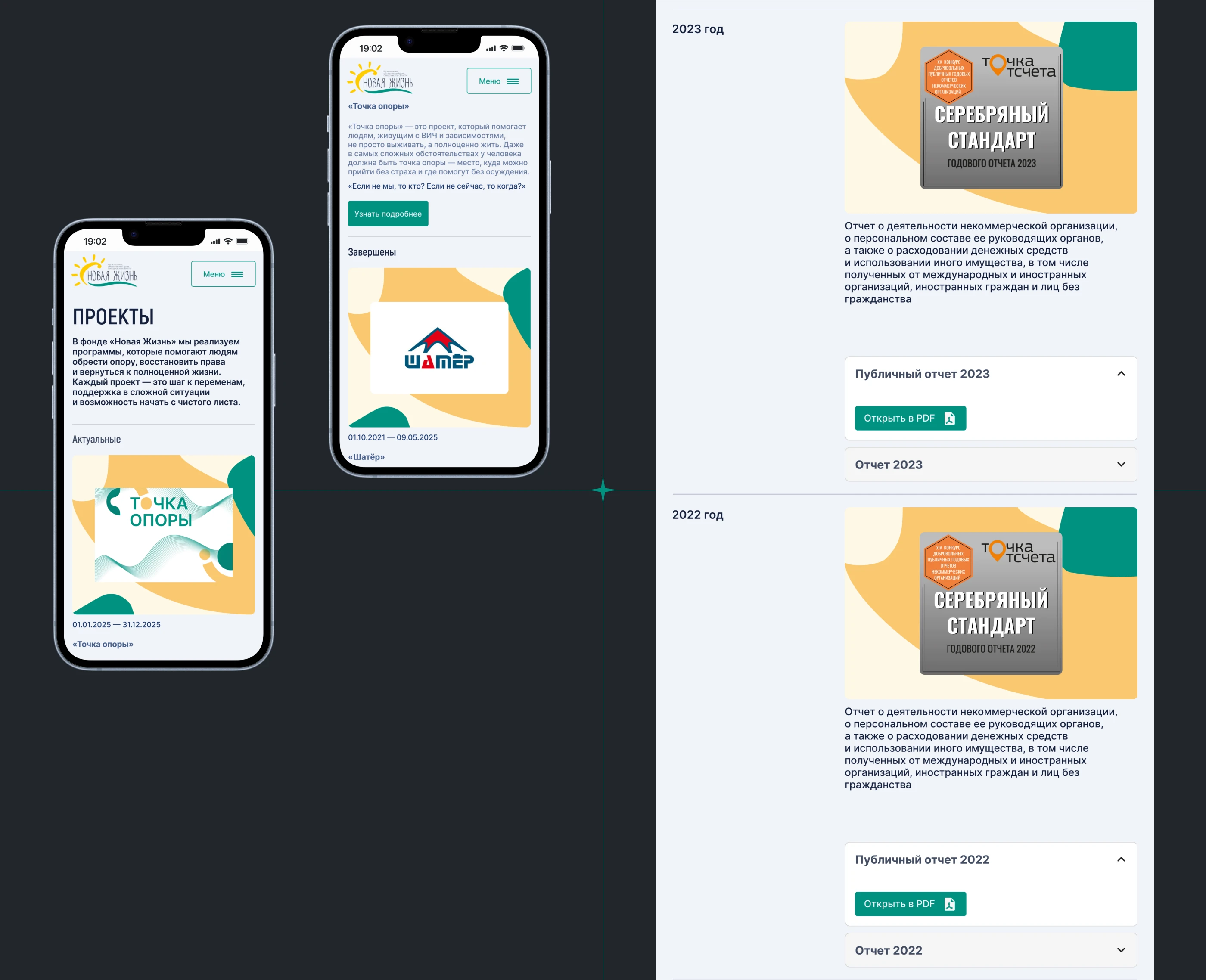 Новая Жизнь: Редизайн сайта для общественного фонда — Изображение №15 — Интерфейсы на Dprofile