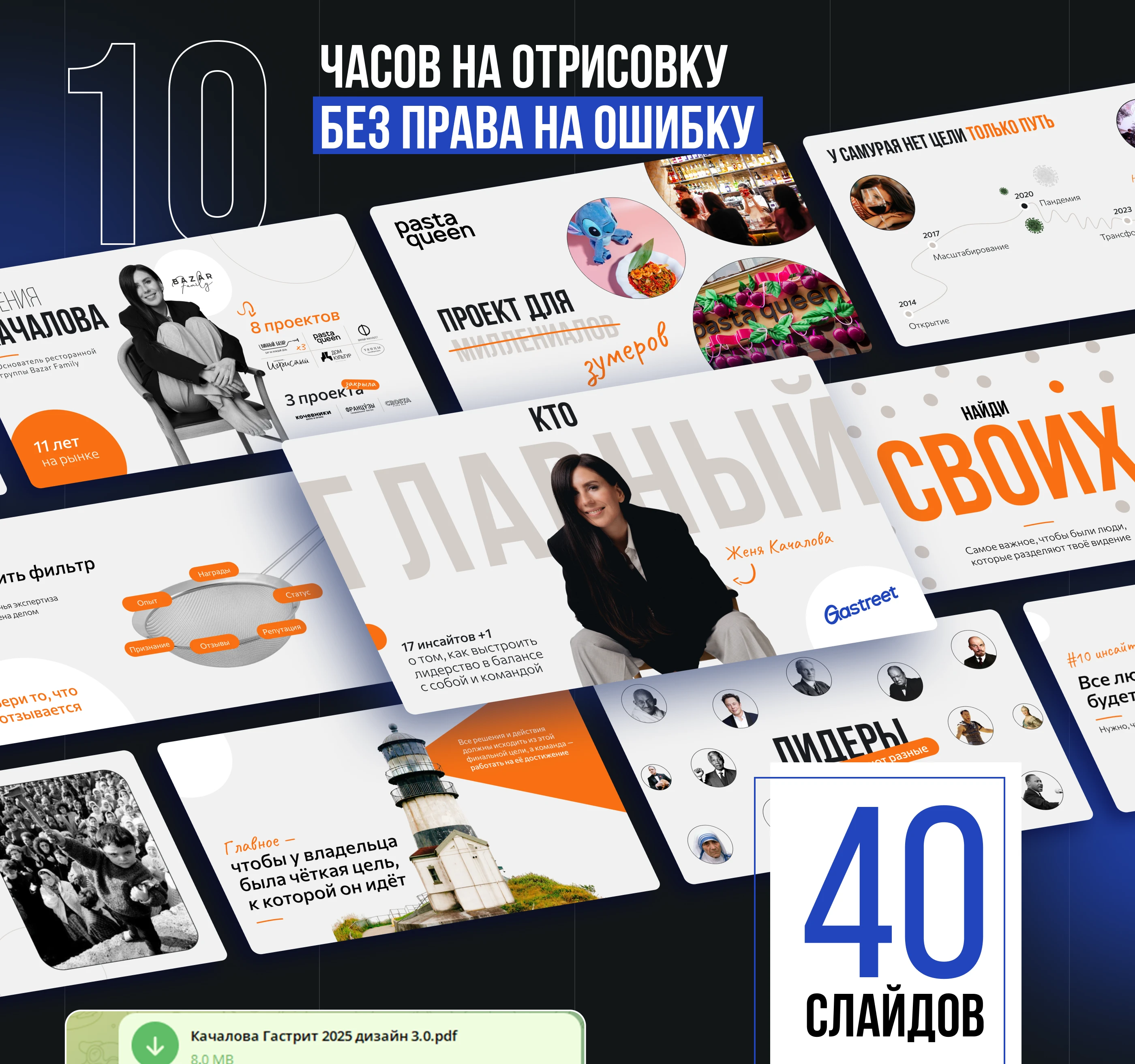 Презентация для выступления | GASTREET | Presentation — Изображение №15 — Графика, Маркетинг на Dprofile