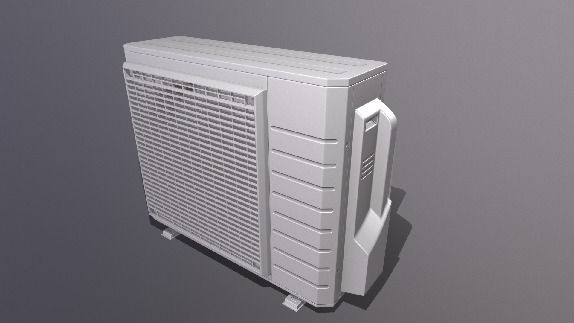 3D модель кондиционера (game ready) — Изображение №3 — 3D на Dprofile