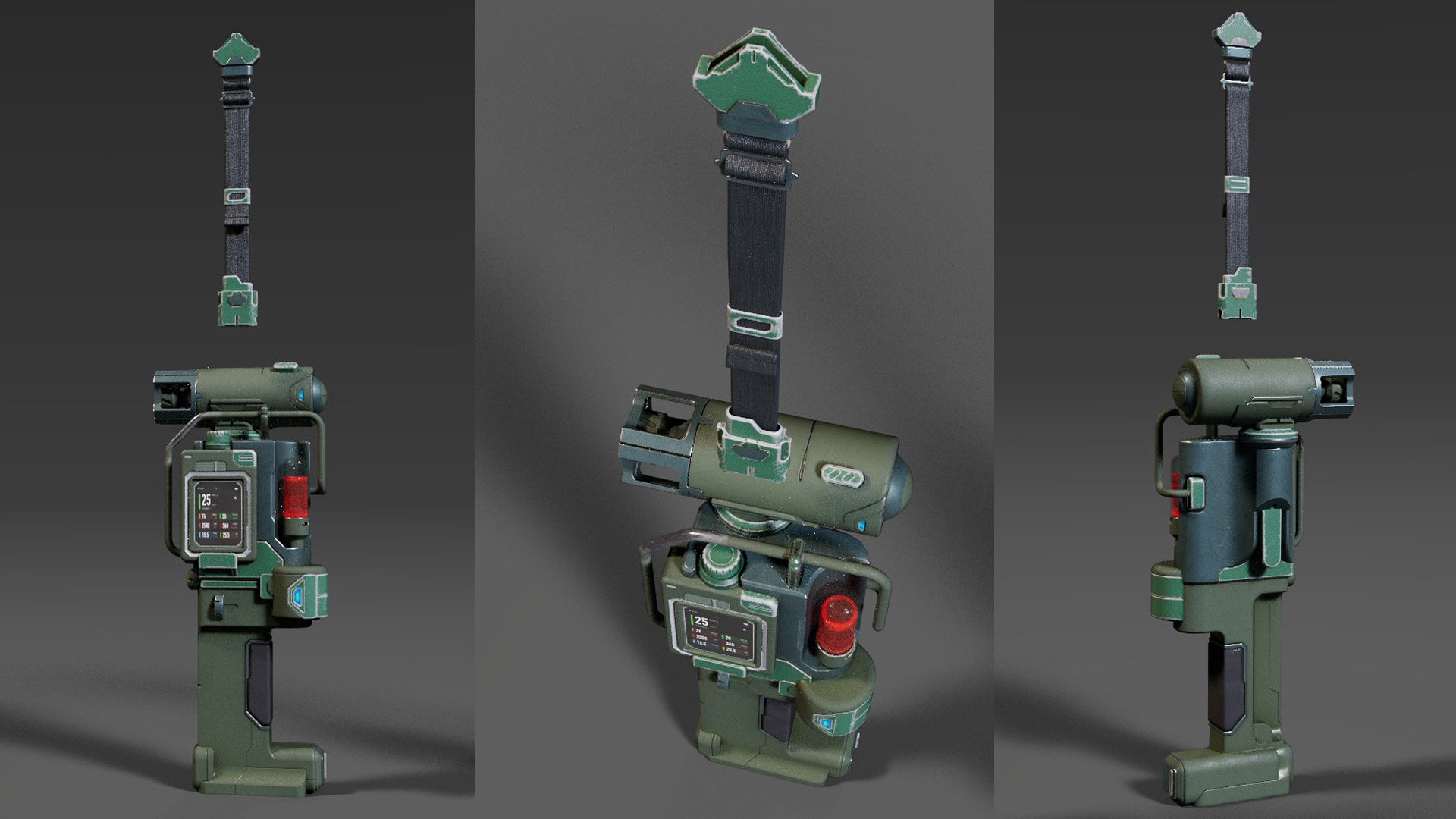 Si-Fi_Props(game ready) — Изображение №1 — 3D на Dprofile