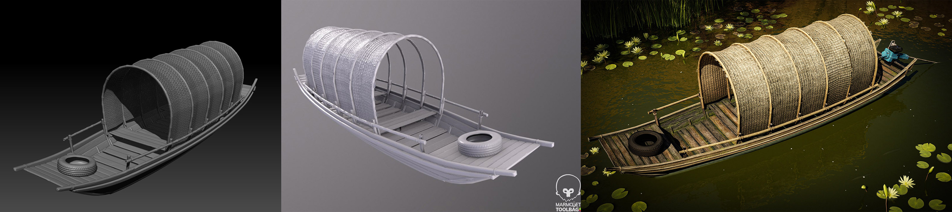 Asian boats — Изображение №7 — 3D на Dprofile