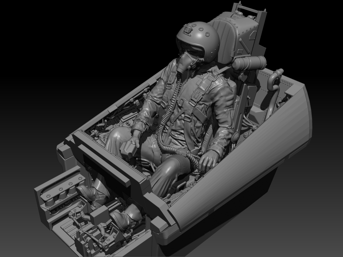 Кресло-катапульта (3d print ready) — Изображение №7 — 3D на Dprofile