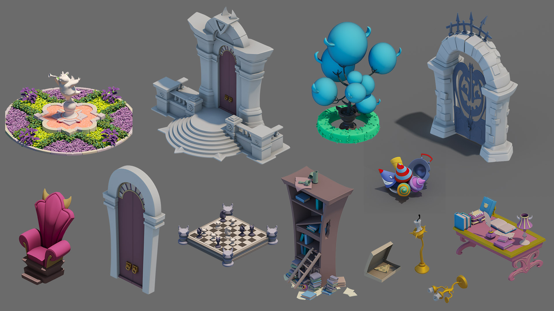 Пропсы для изометрии (game) — Изображение №2 — 3D на Dprofile