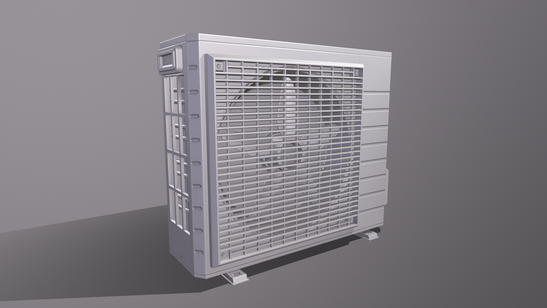 3D модель кондиционера (game ready) — Изображение №2 — 3D на Dprofile