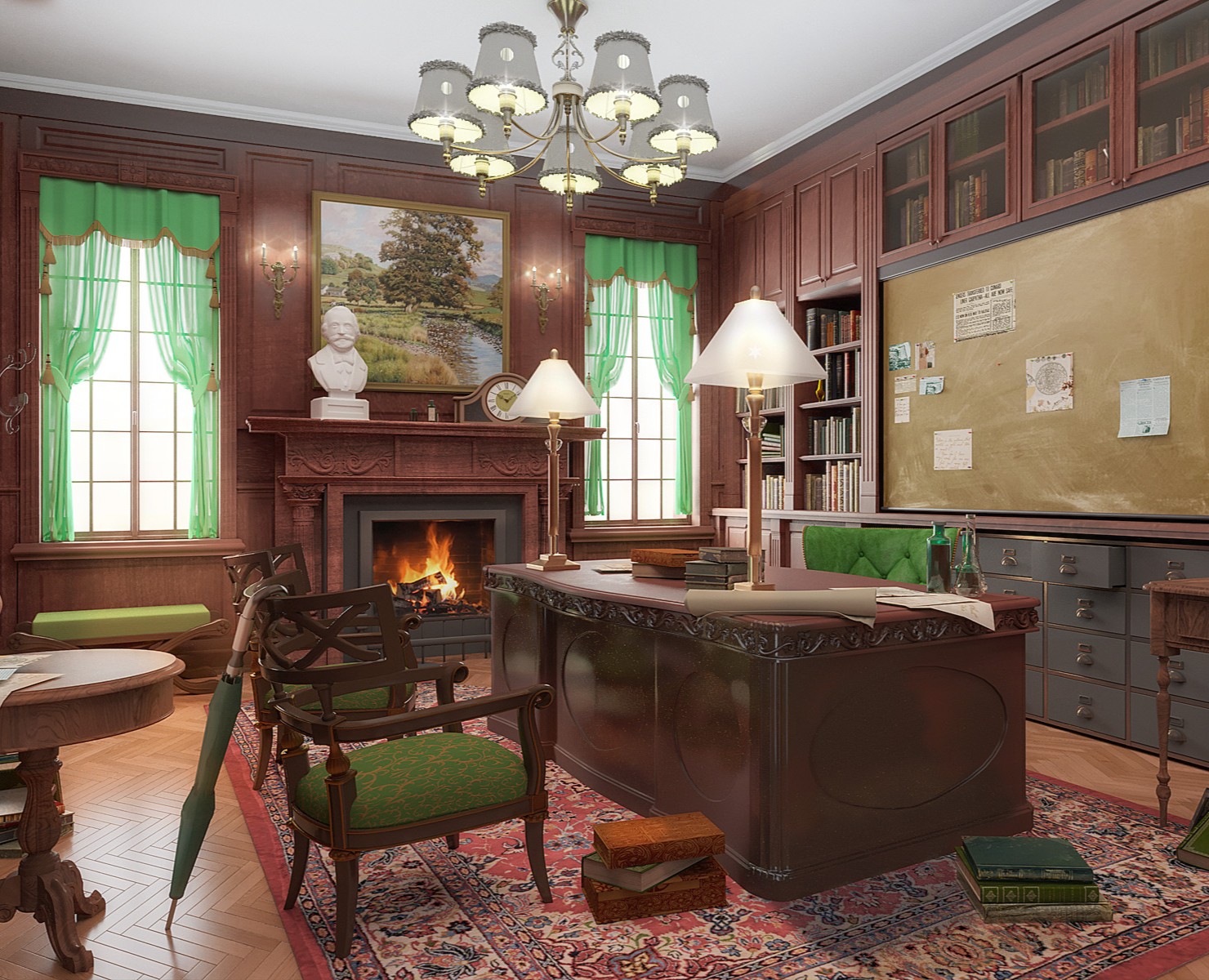 Интерьеры — 3D на Dprofile