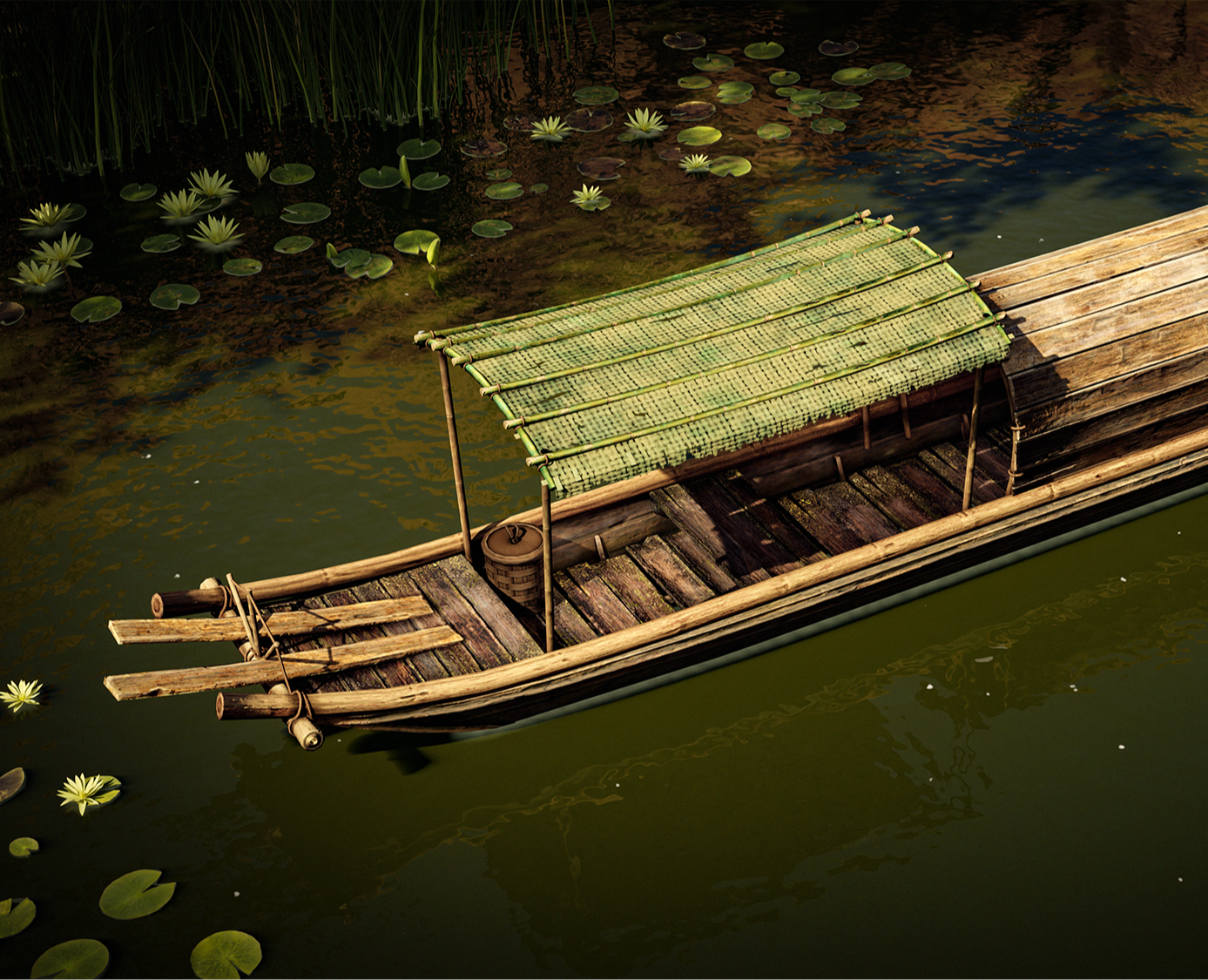 Asian boats — 3D на Dprofile