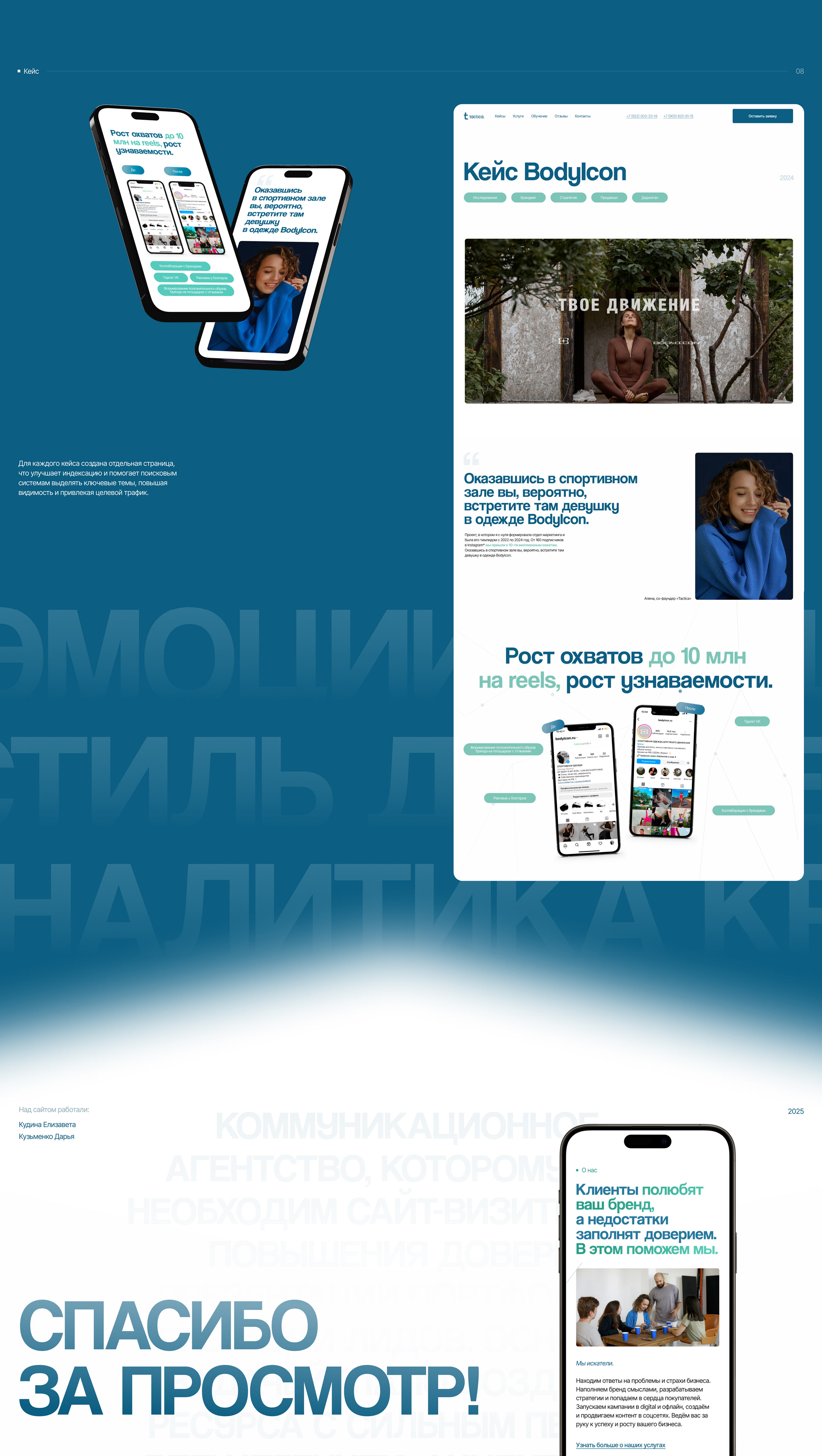 Корпоративный сайт для коммуникационного агентства — Изображение №5 — Интерфейсы, Маркетинг на Dprofile