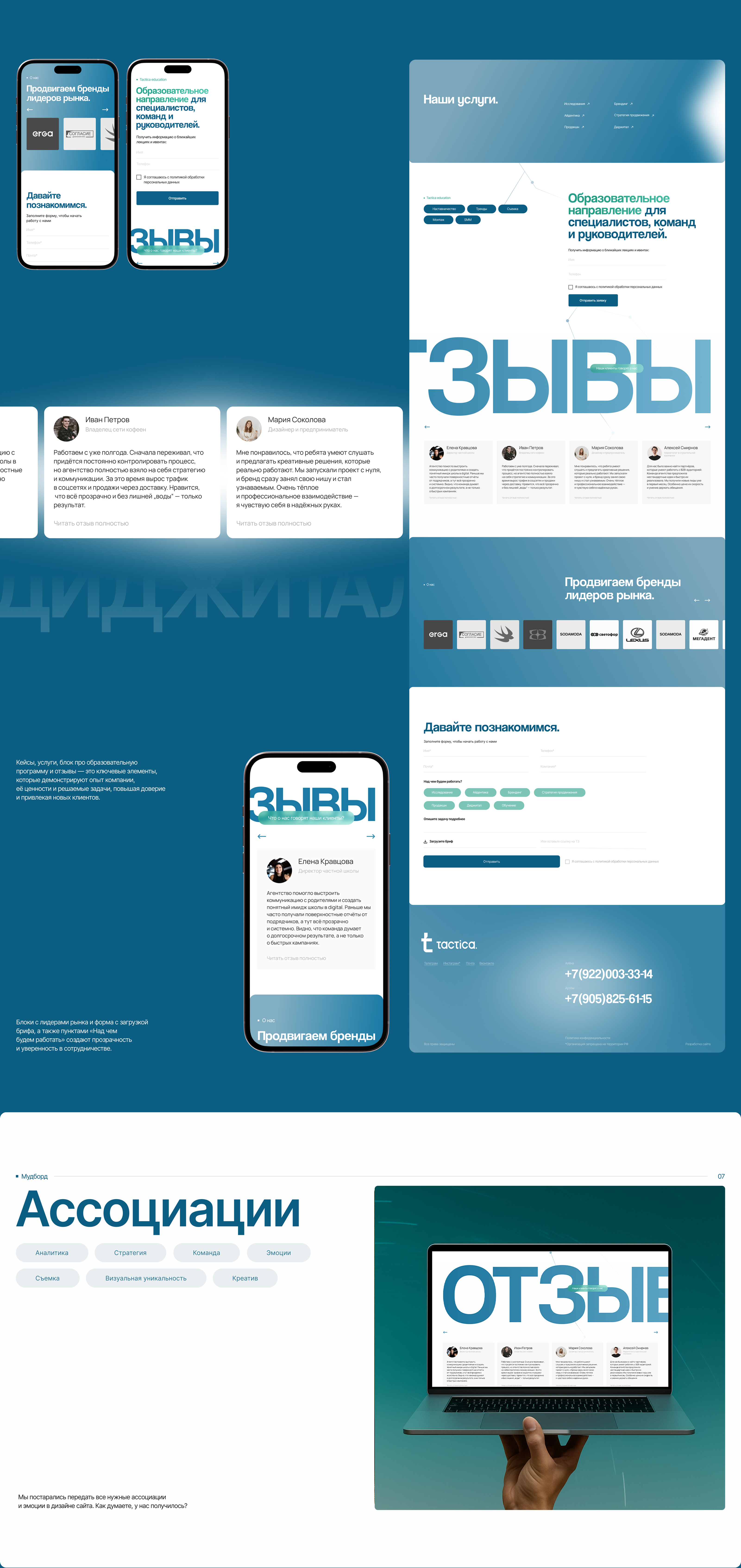 Корпоративный сайт для коммуникационного агентства — Изображение №4 — Интерфейсы, Маркетинг на Dprofile