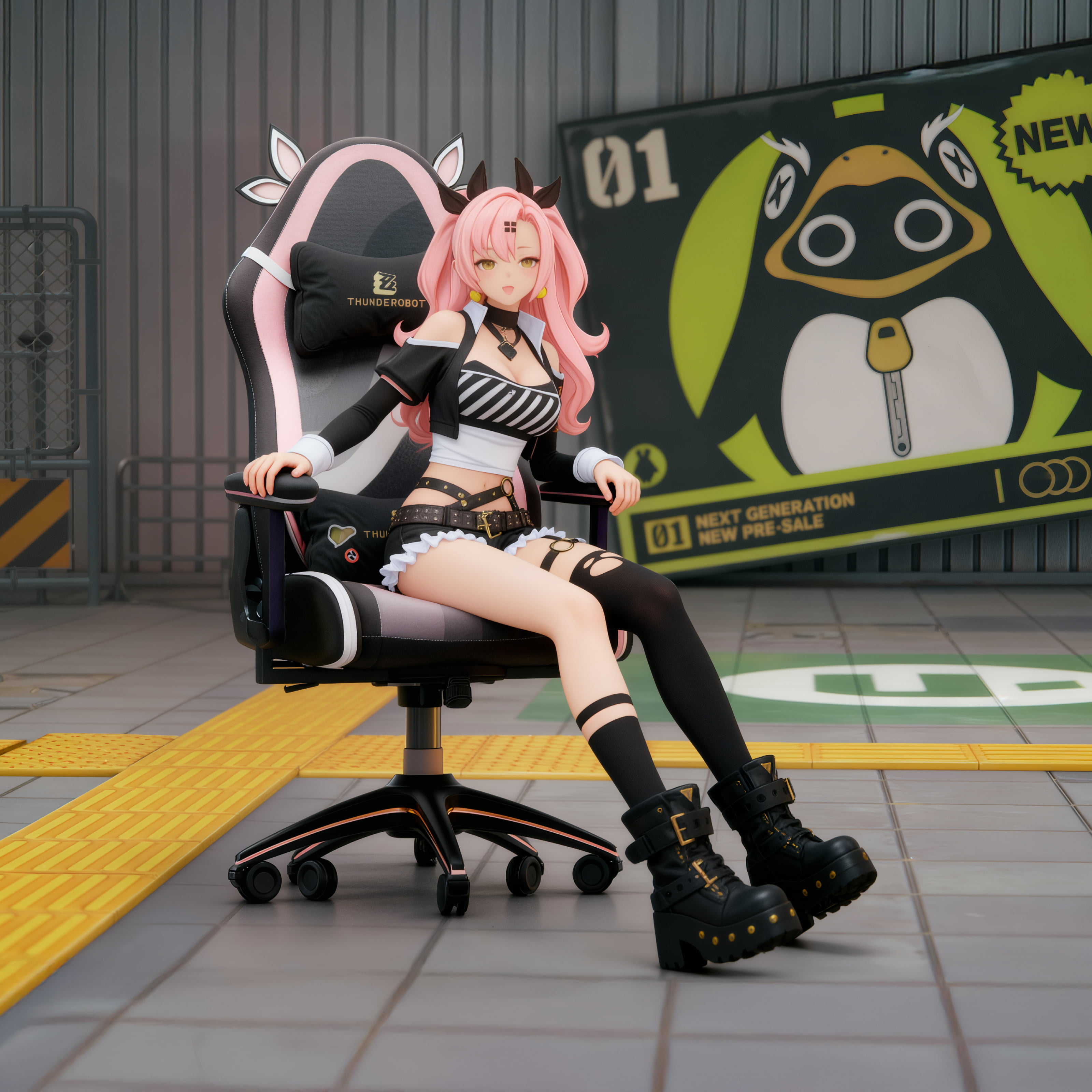 Thunderobot × Zenless Zone Zero — Изображение №4 — 3D, Промдизайн на Dprofile