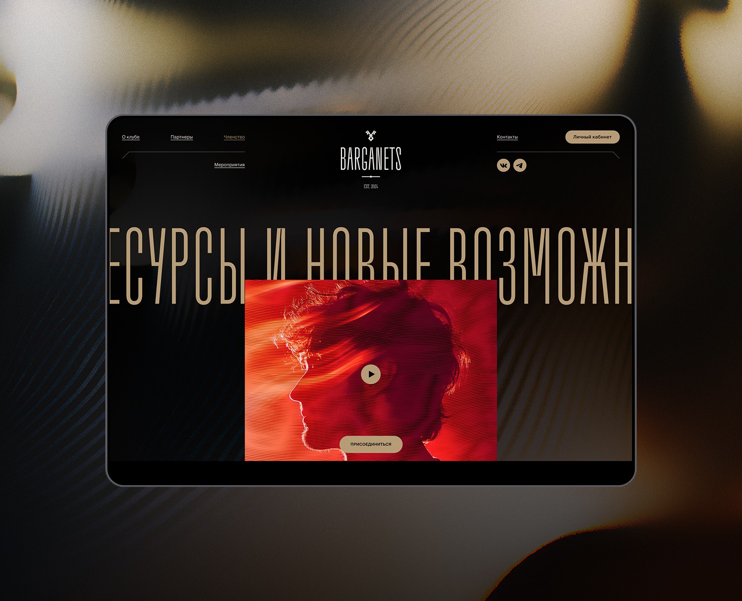 Barganets. Промо. Сервис. Приложение — Интерфейсы на Dprofile