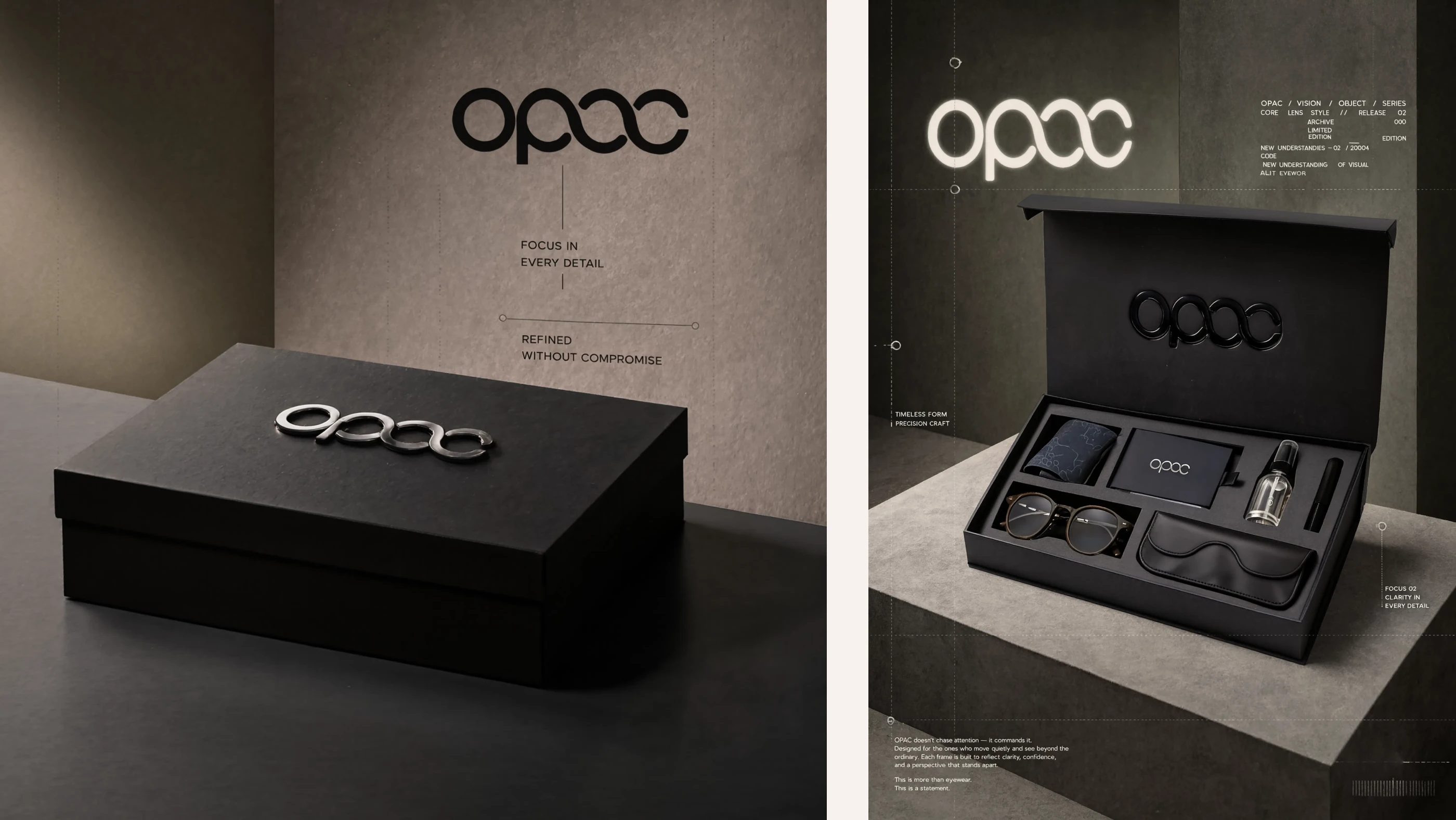 OPAC | Eyewear Brand | Бренд очков | Branding | Брендинг | Brand Identity — Изображение №10 — Брендинг на Dprofile