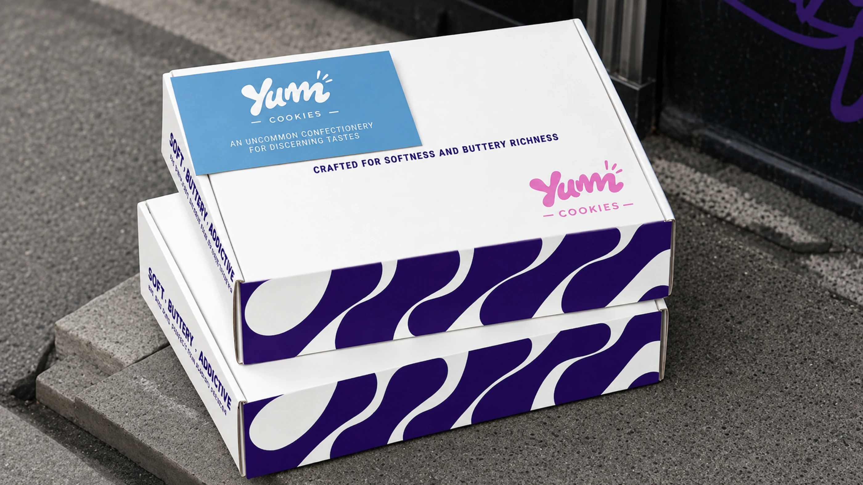 Yumm | Branding | Брендинг | Brand Identity | Cookie brand … — Изображение №12 — Брендинг на Dprofile