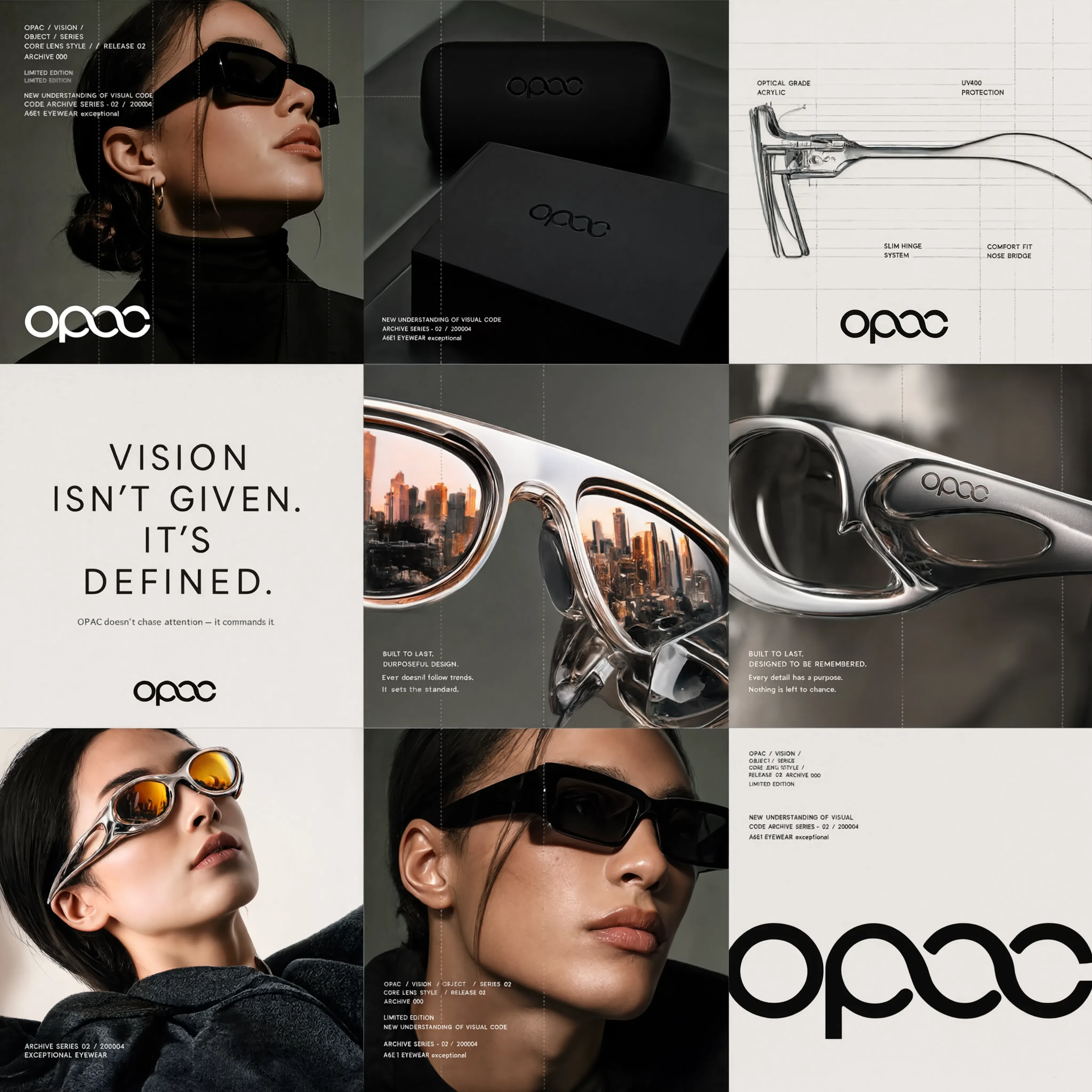 OPAC | Eyewear Brand | Бренд очков | Branding | Брендинг | Brand Identity — Изображение №14 — Брендинг на Dprofile
