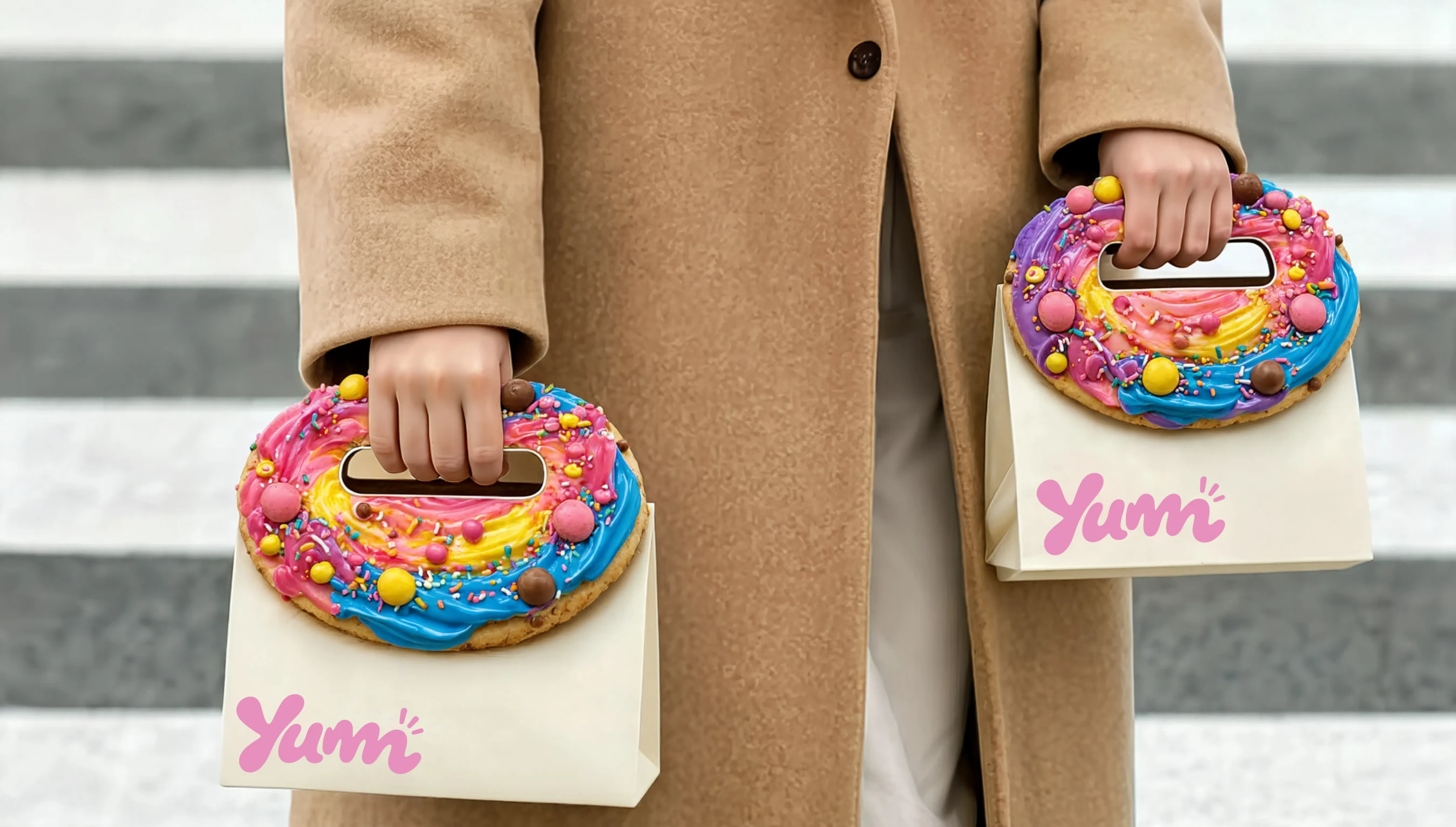 Yumm | Branding | Брендинг | Brand Identity | Cookie brand … — Изображение №10 — Брендинг на Dprofile